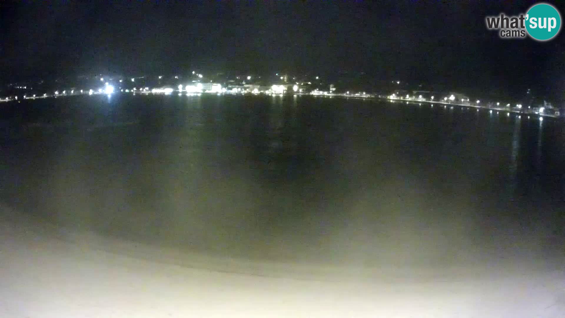 Novalja livecam – plage de la ville