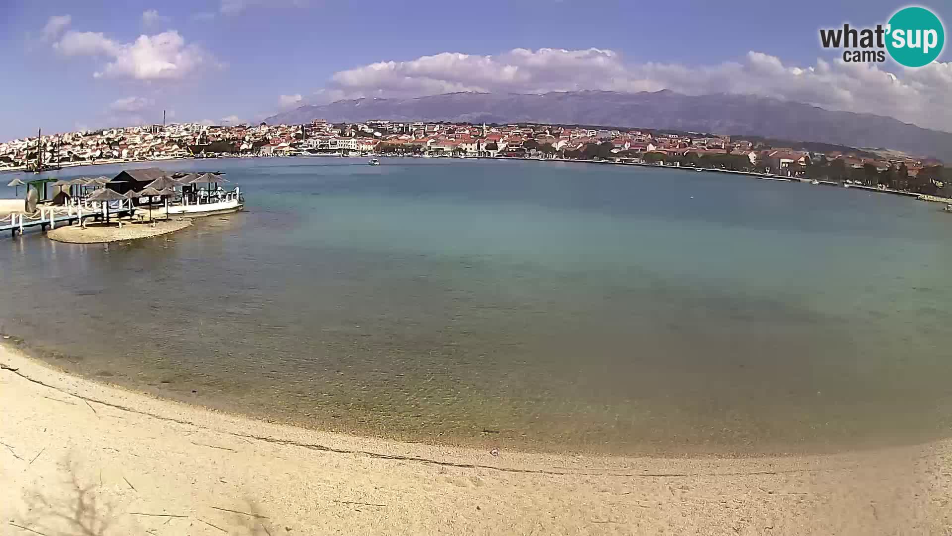 Webcam Novalja – Stadtstrand