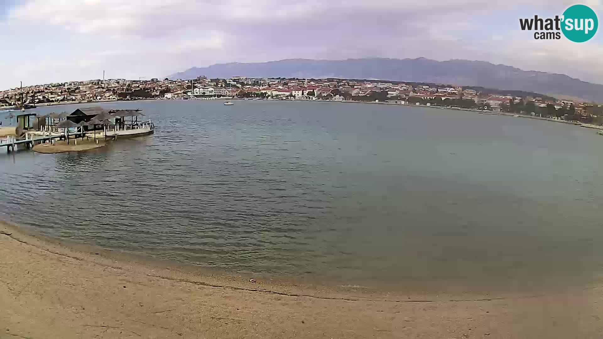 Webcam Novalja – Stadtstrand