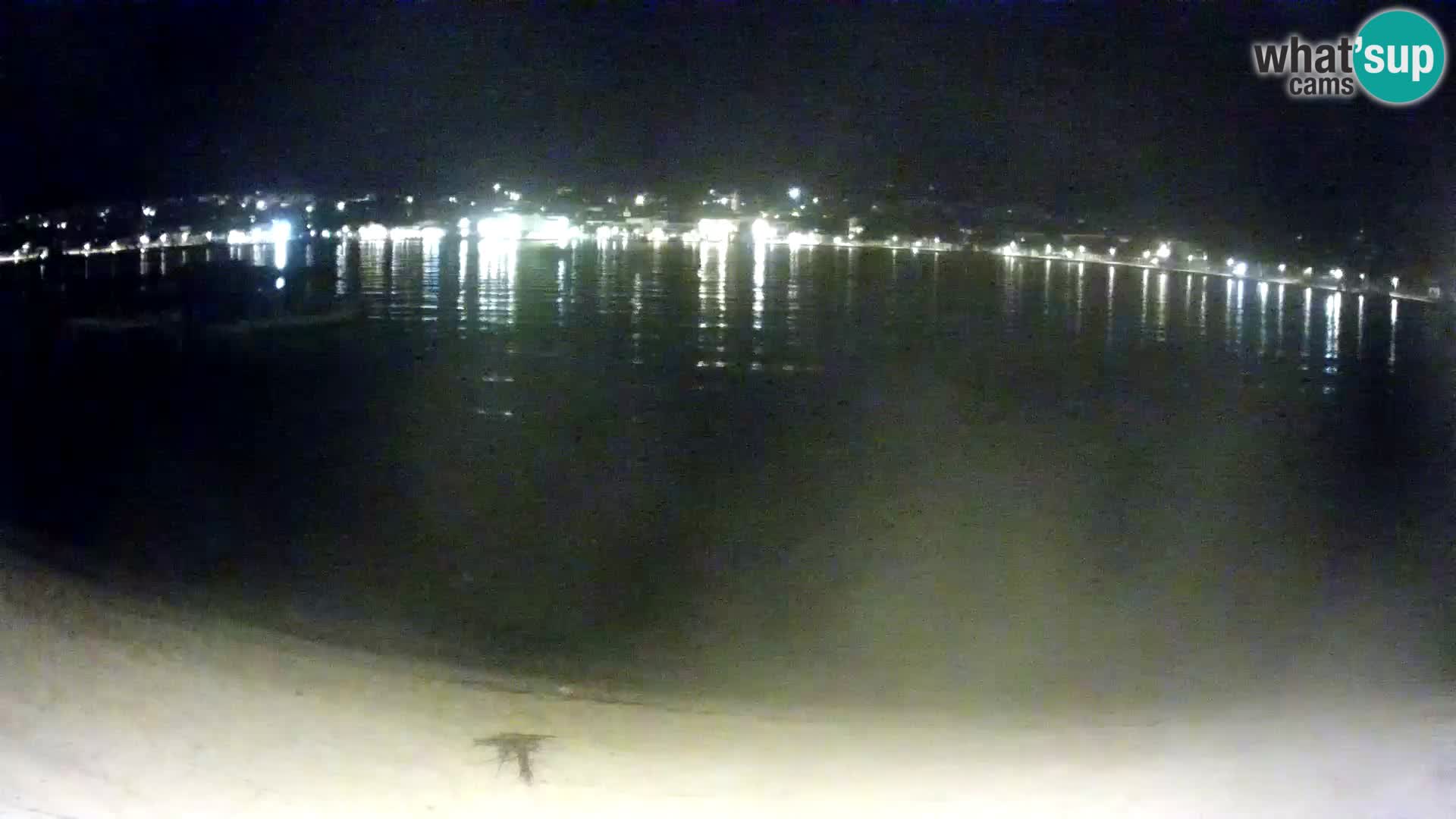 Novalja en vivo – playa de la ciudad
