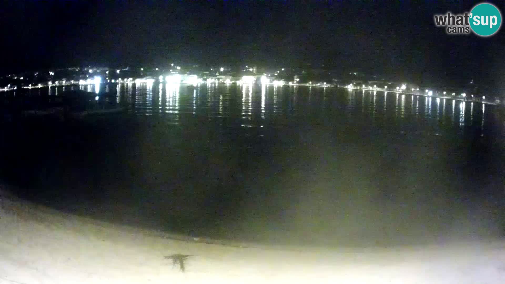 Novalja livecam – plage de la ville