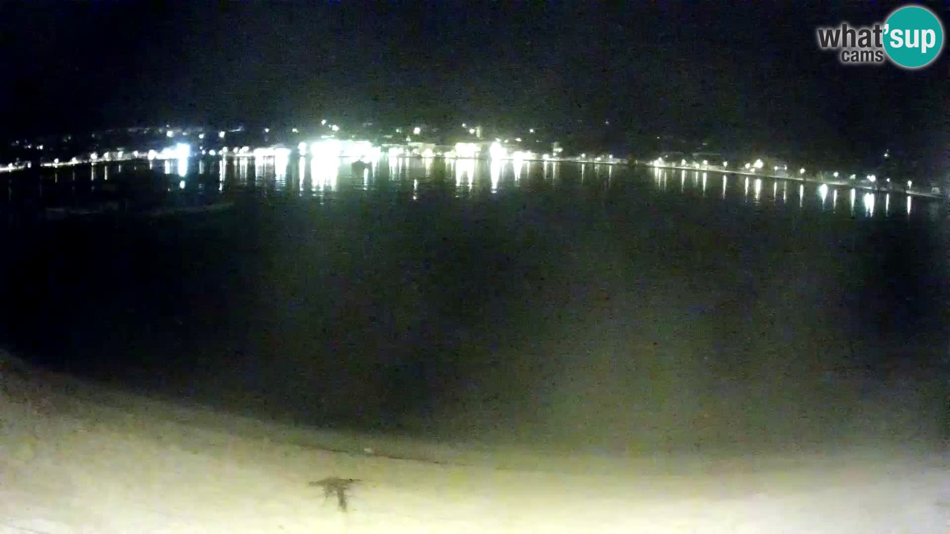 Novalja livecam – plage de la ville