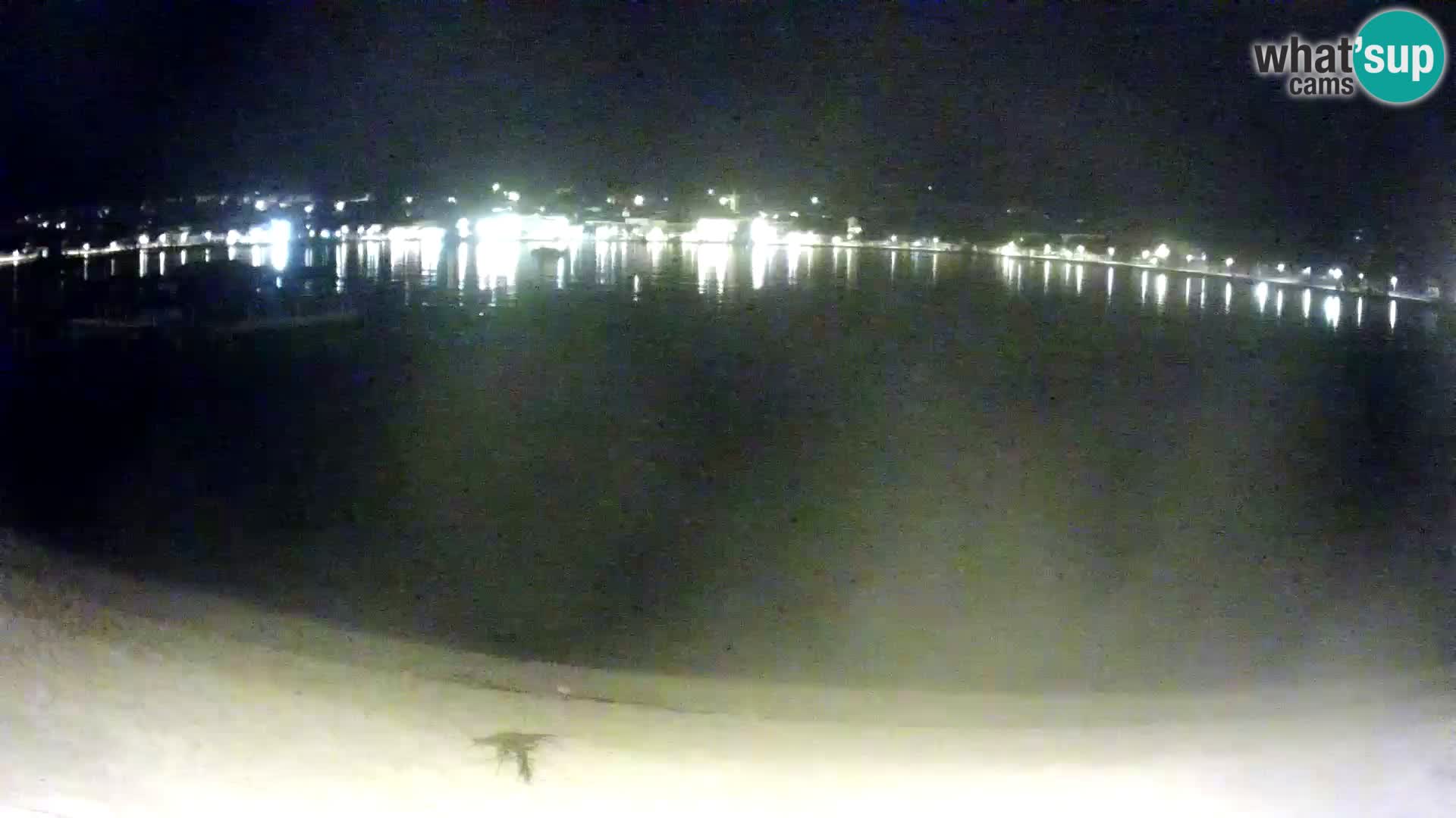 Live webcam Novalja – The Town beach