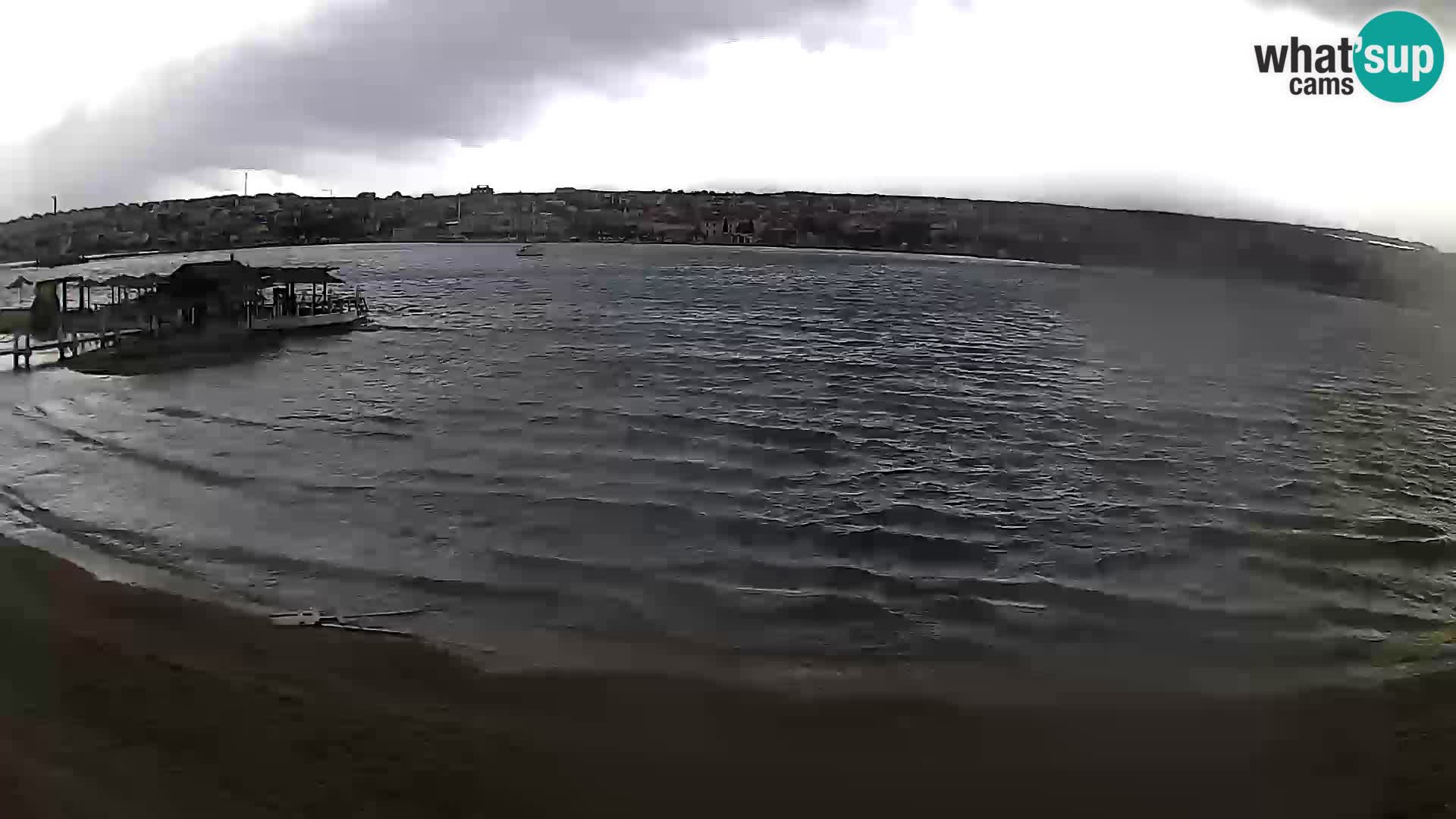 Novalja webcam – spiaggia cittadina