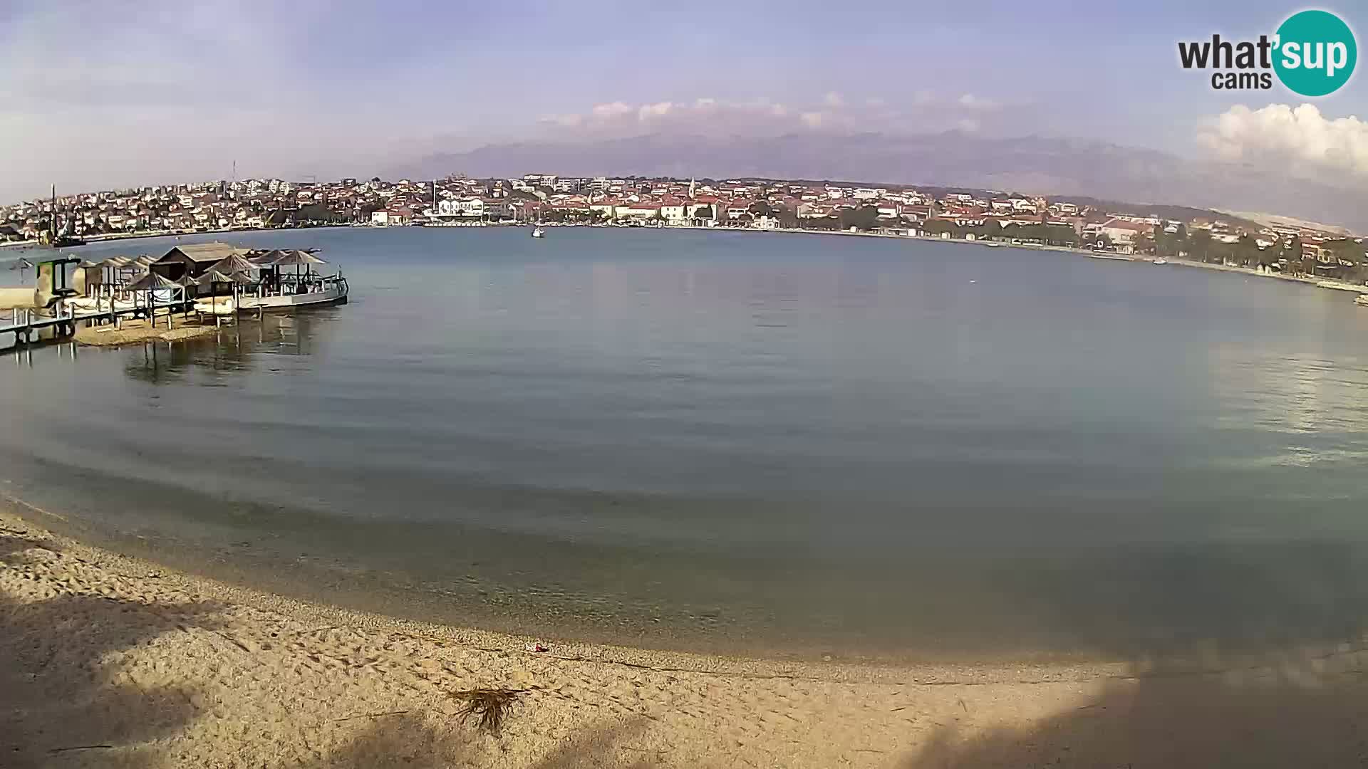 Webcam Novalja – Stadtstrand