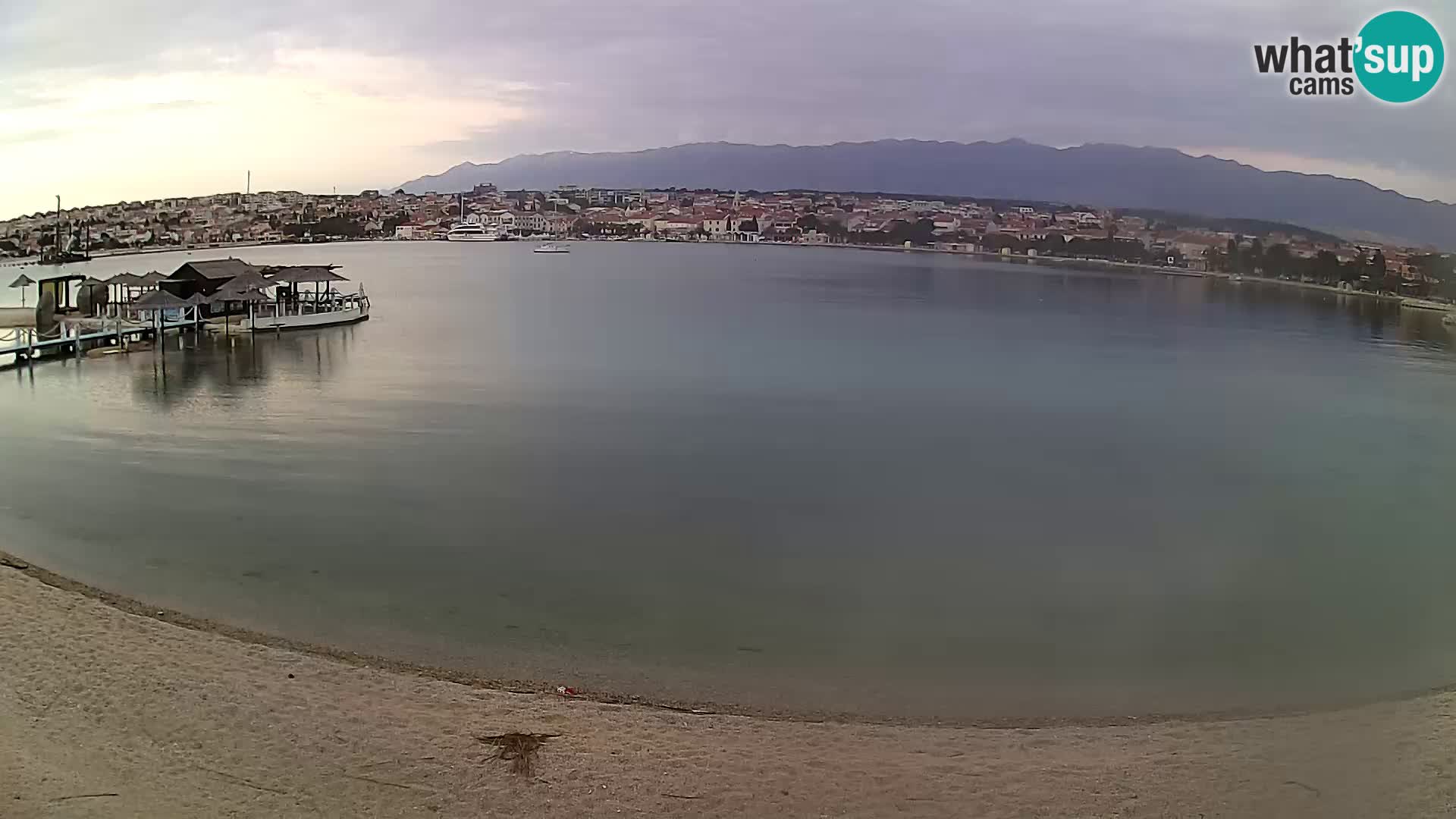 Webcam Novalja – Stadtstrand