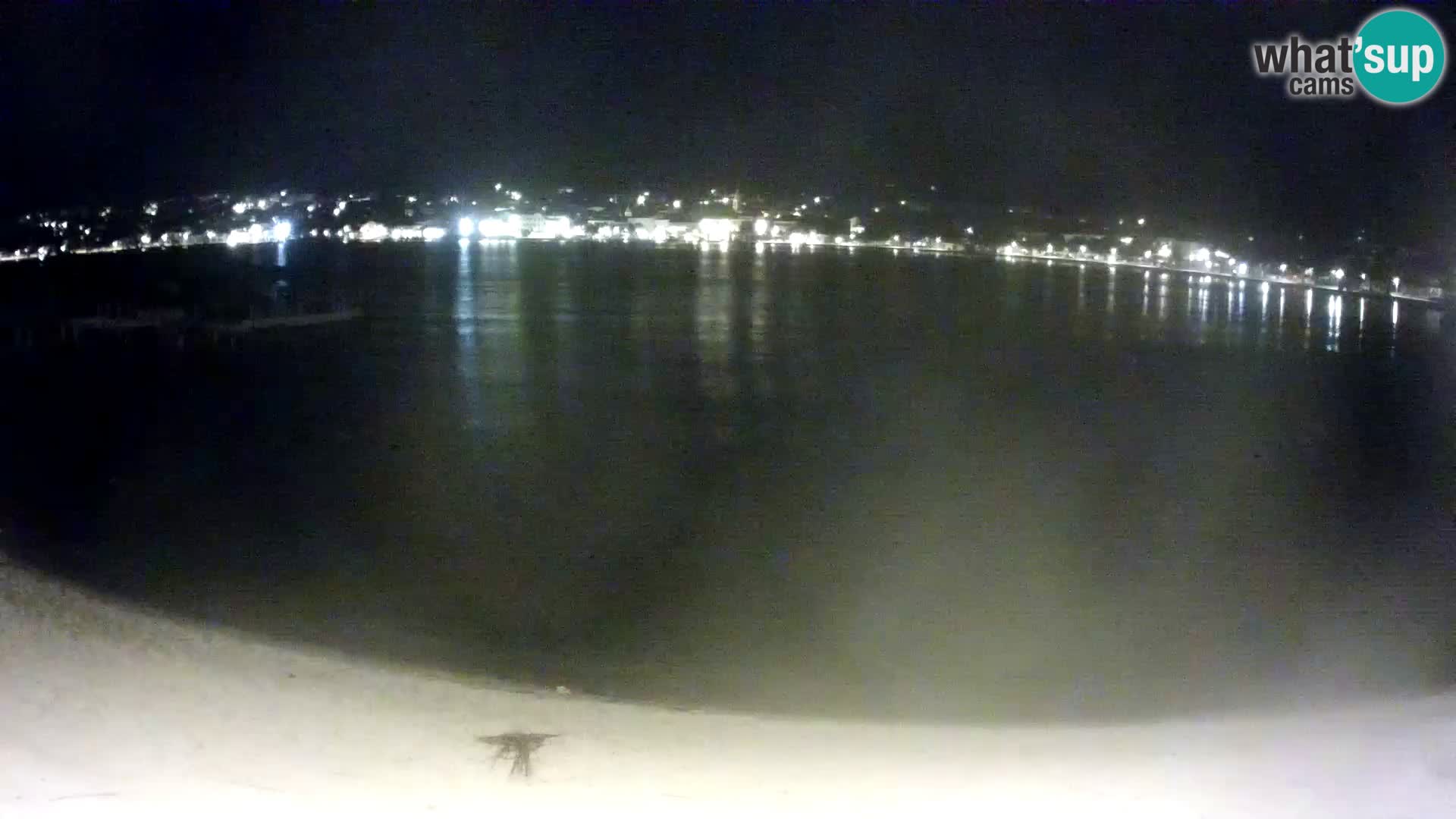 Novalja webcam – spiaggia cittadina