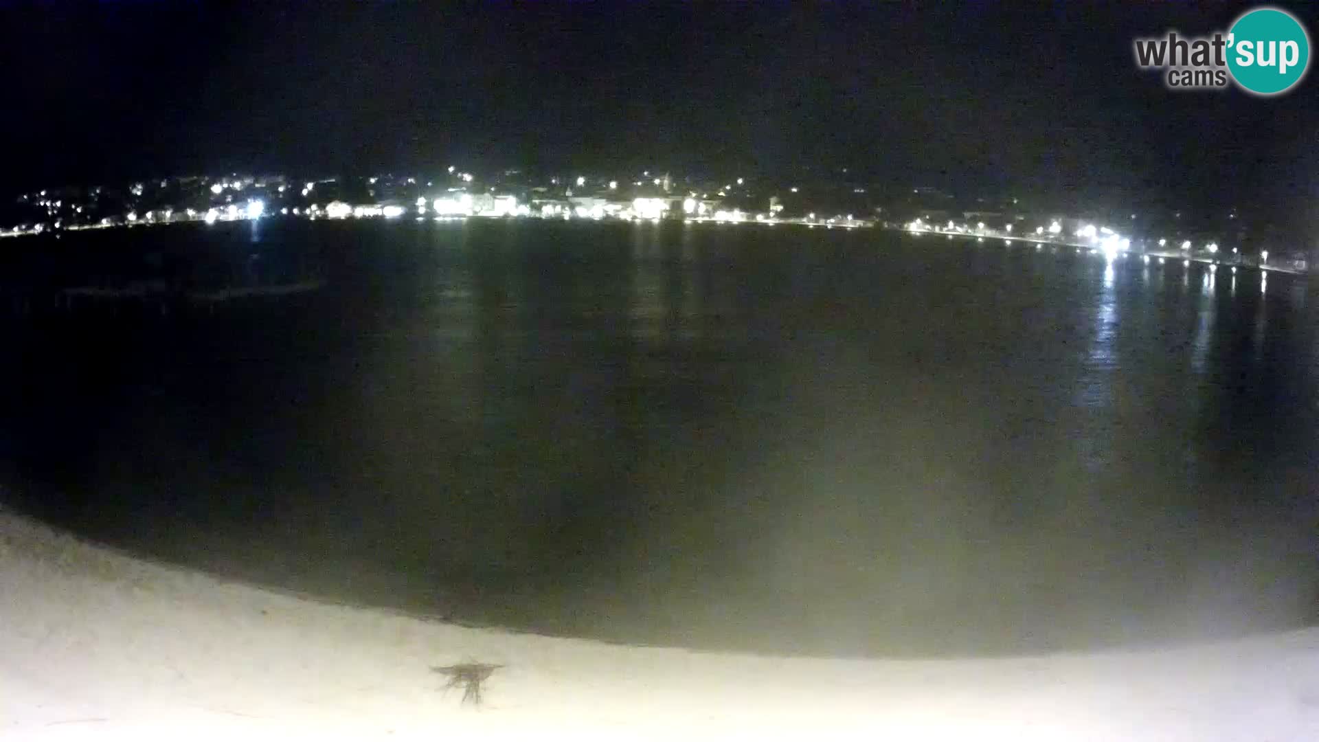 Novalja webcam – spiaggia cittadina