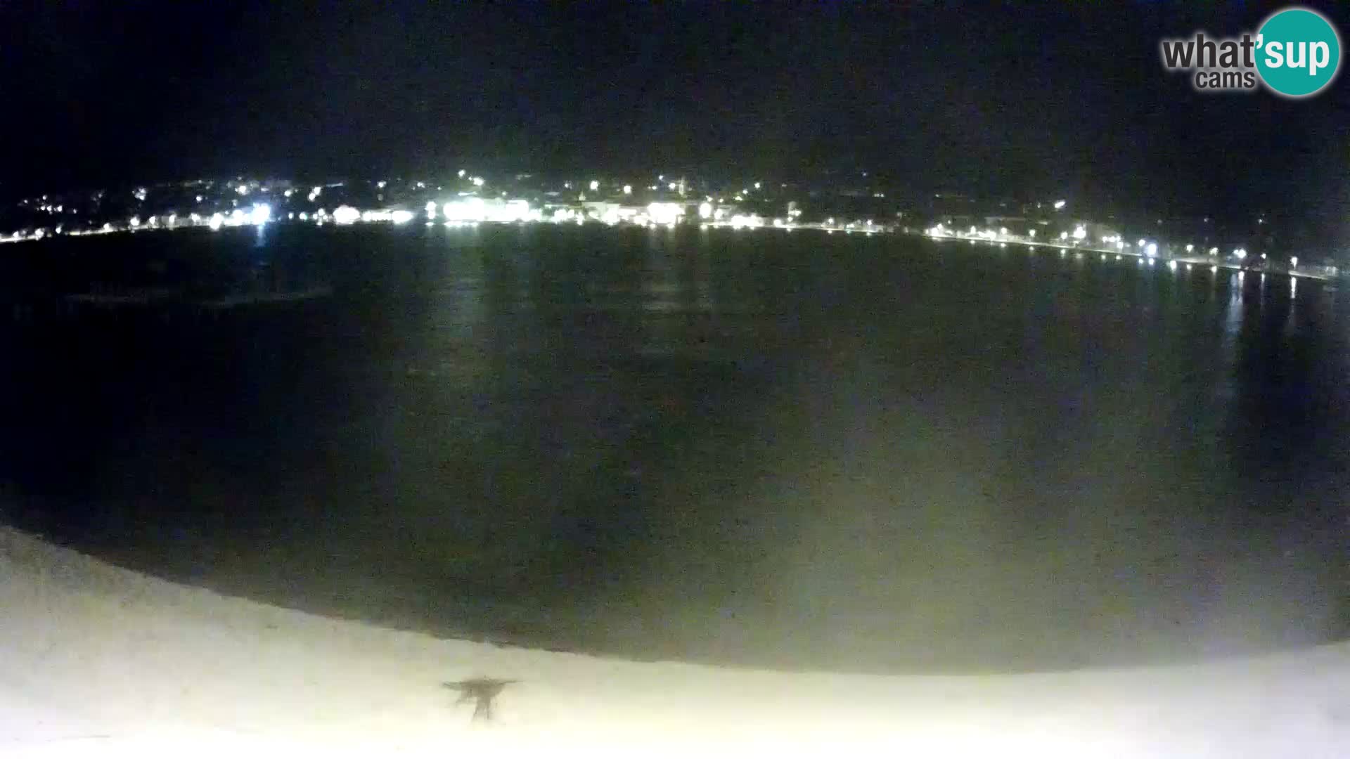 Novalja webcam – spiaggia cittadina