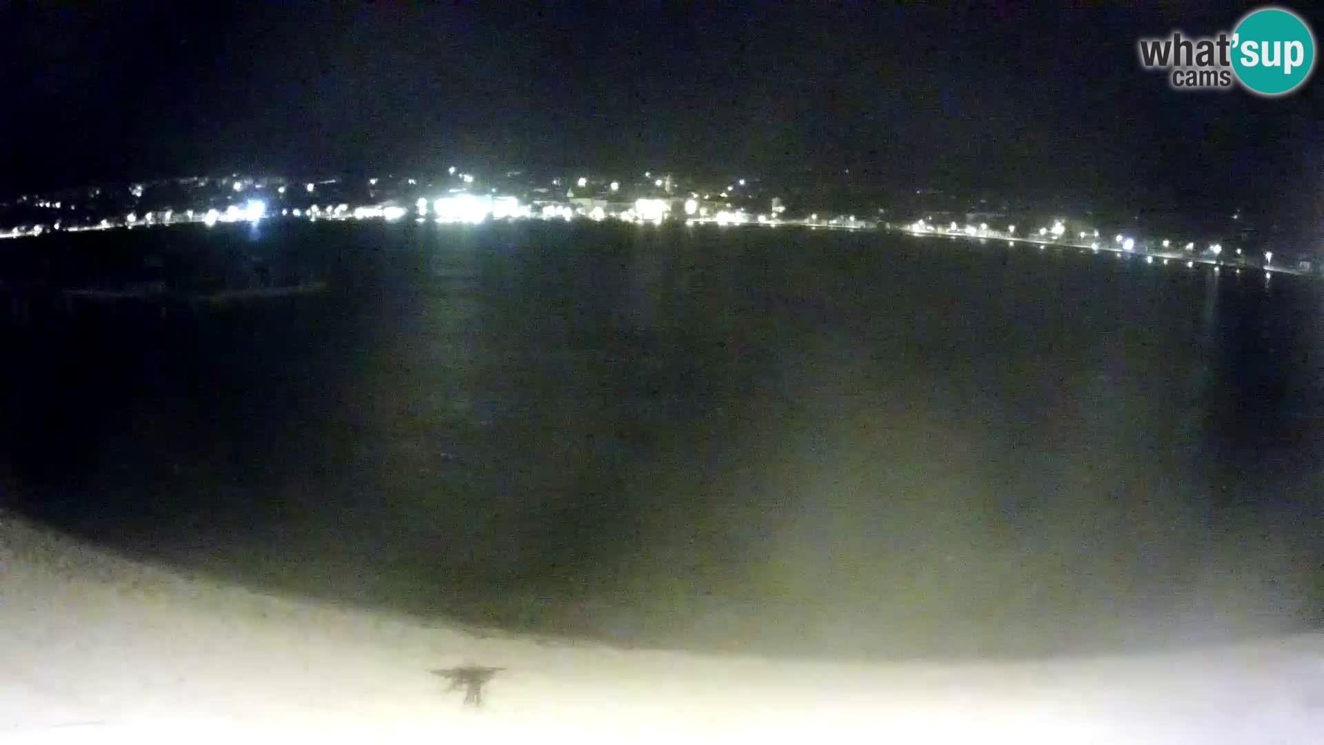 Live webcam Novalja – The Town beach