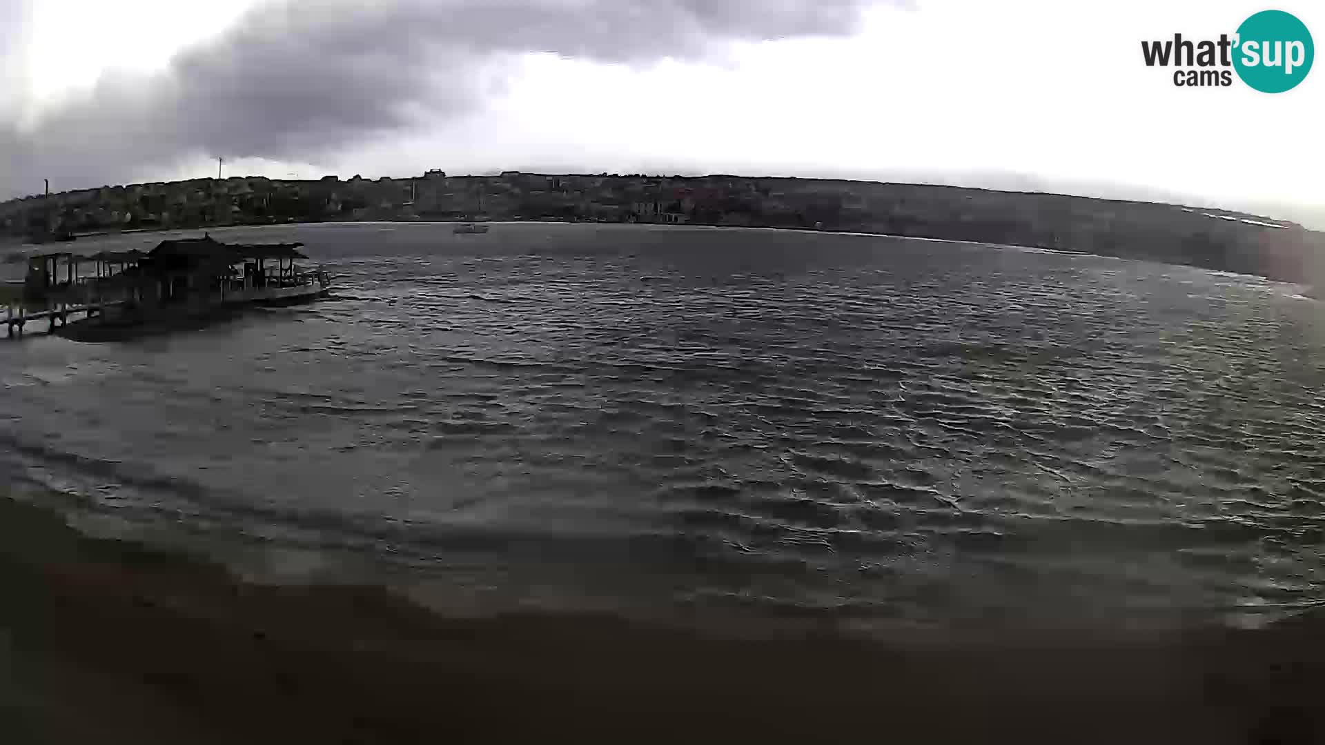 Novalja livecam – plage de la ville