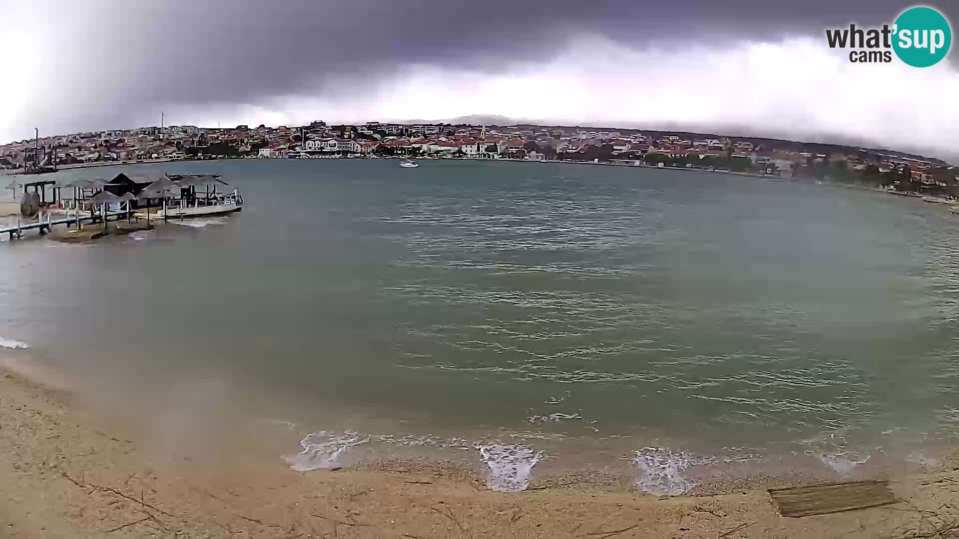 Webcam Novalja – Stadtstrand