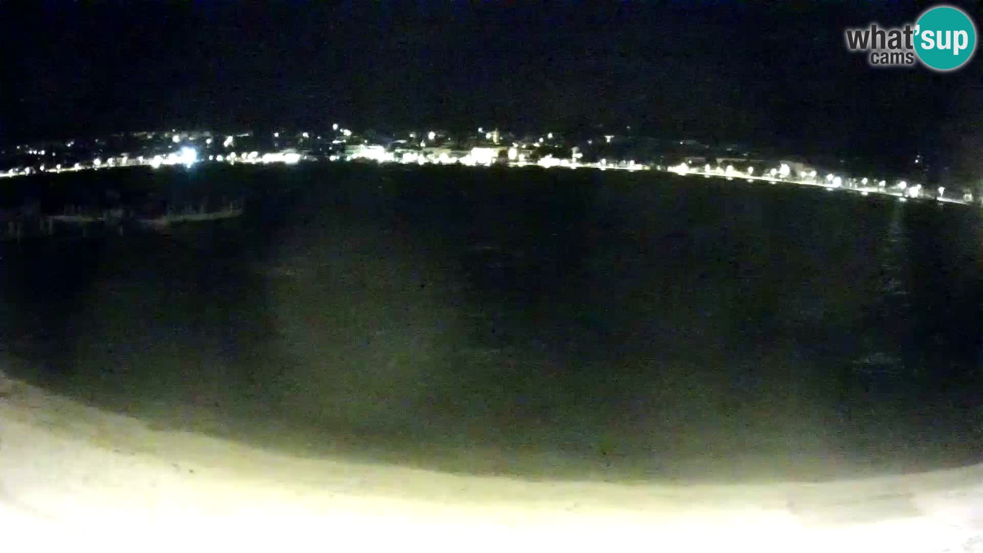 Novalja livecam – plage de la ville