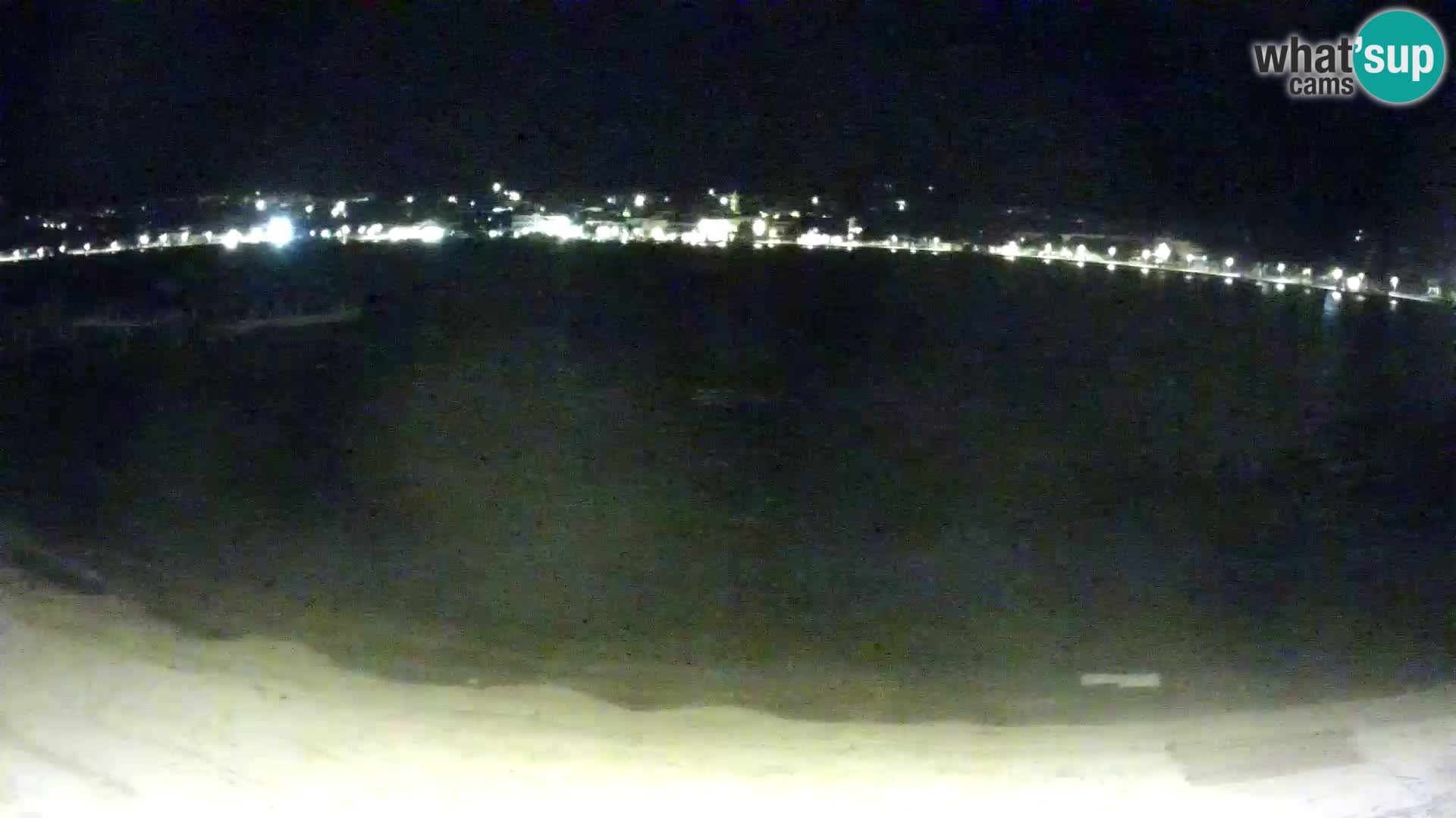 Novalja webcam – spiaggia cittadina