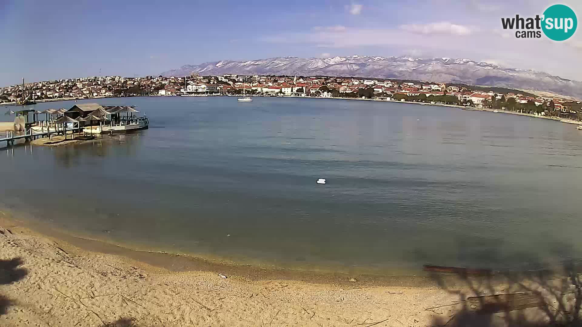 Webcam Novalja – Stadtstrand