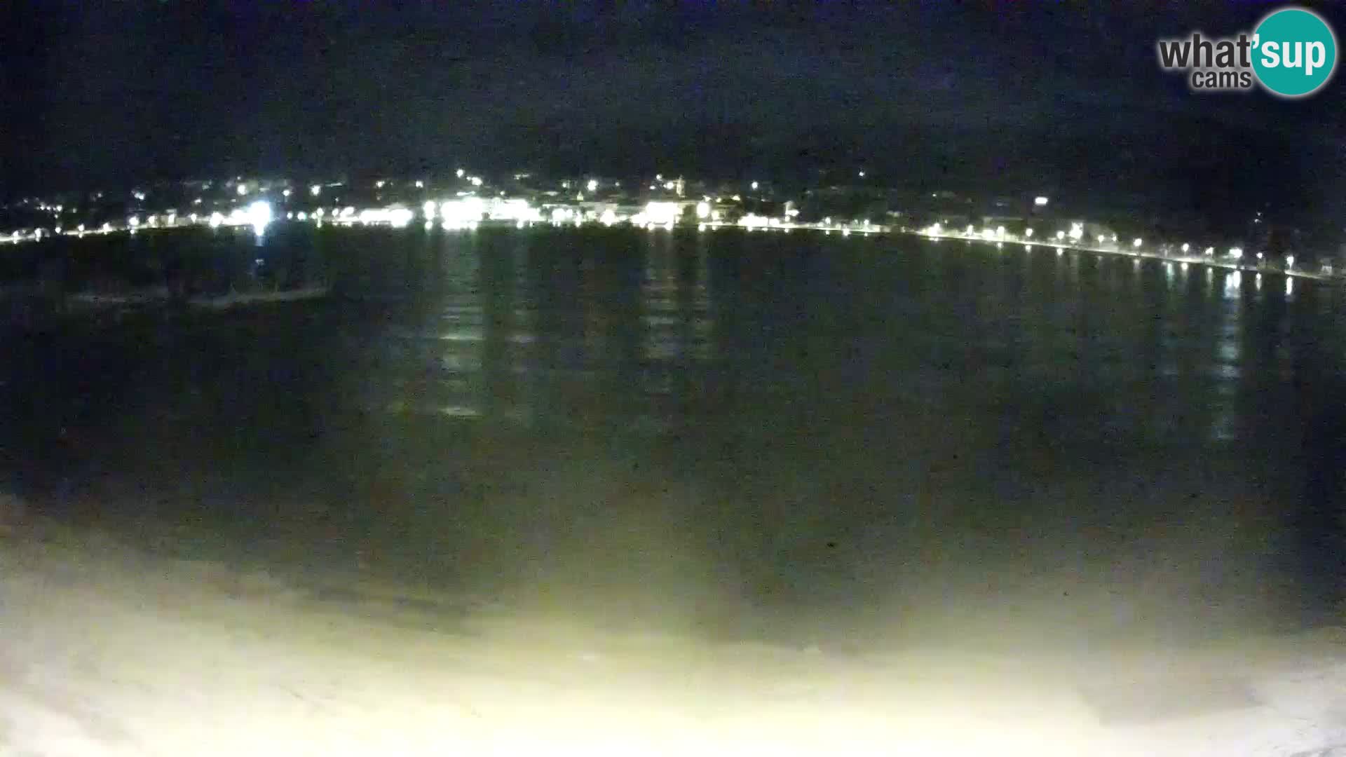 Live webcam Novalja – The Town beach