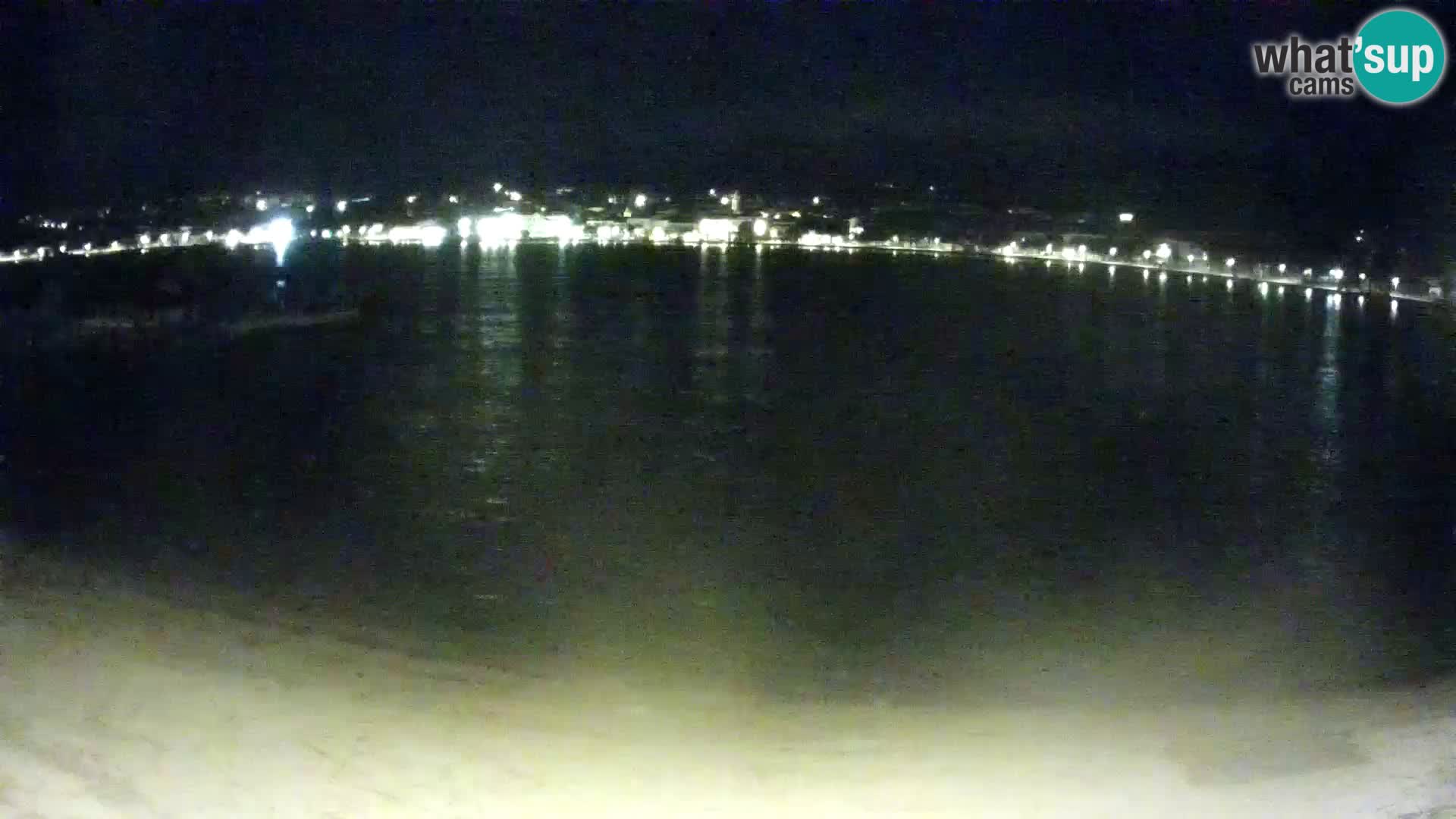 Novalja livecam – plage de la ville