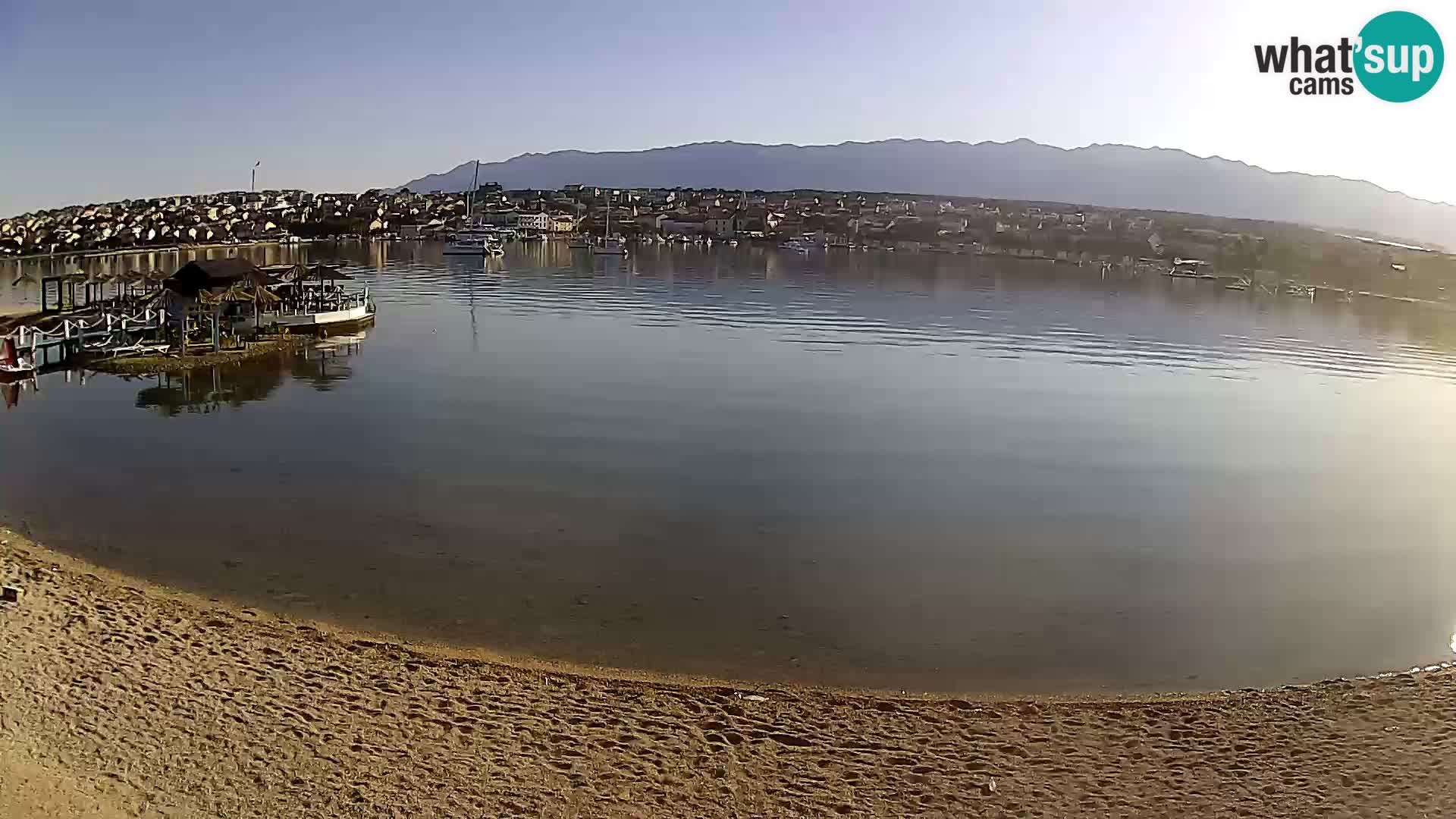 Webcam Novalja – Stadtstrand