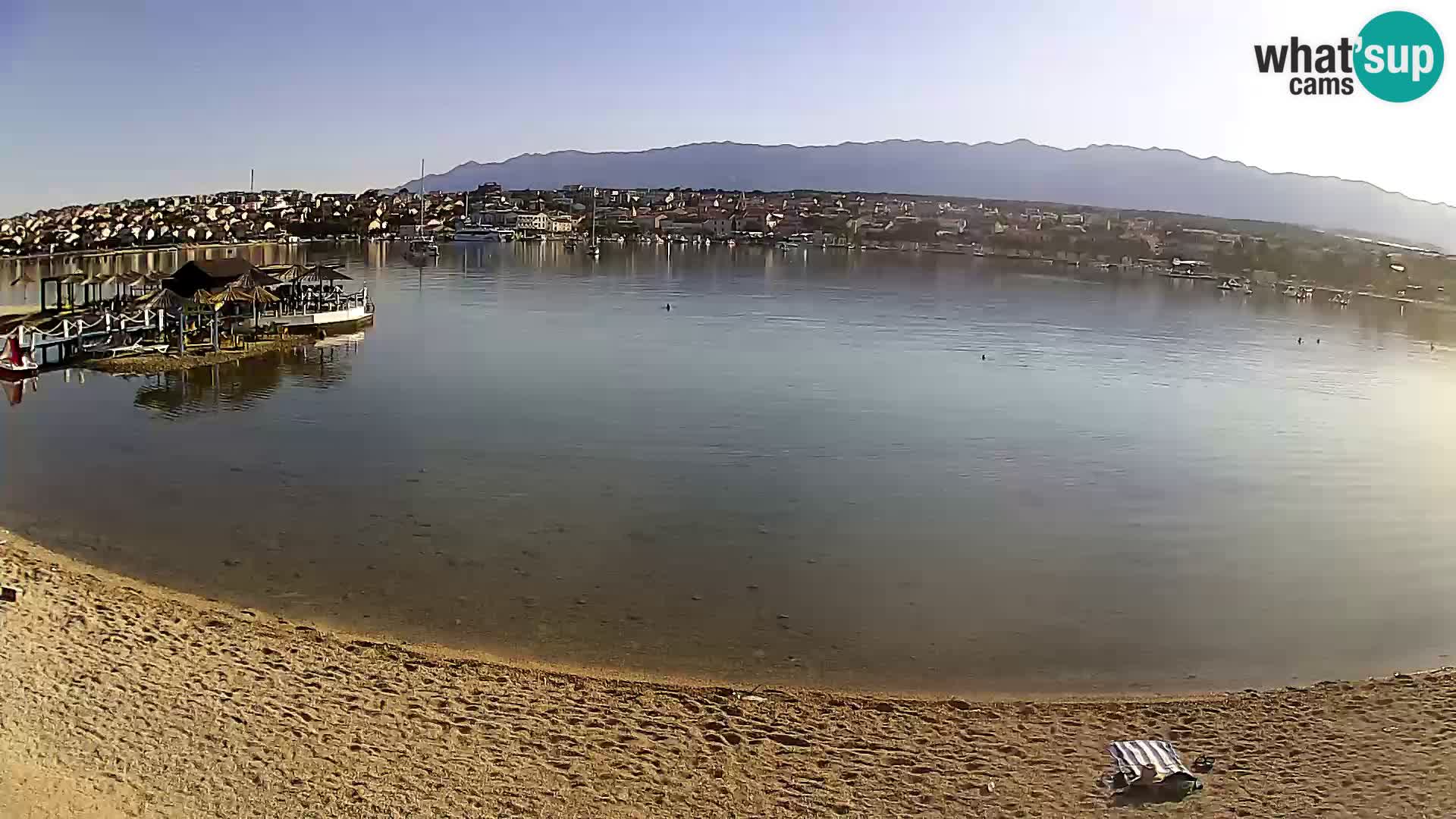 Webcam Novalja – Stadtstrand