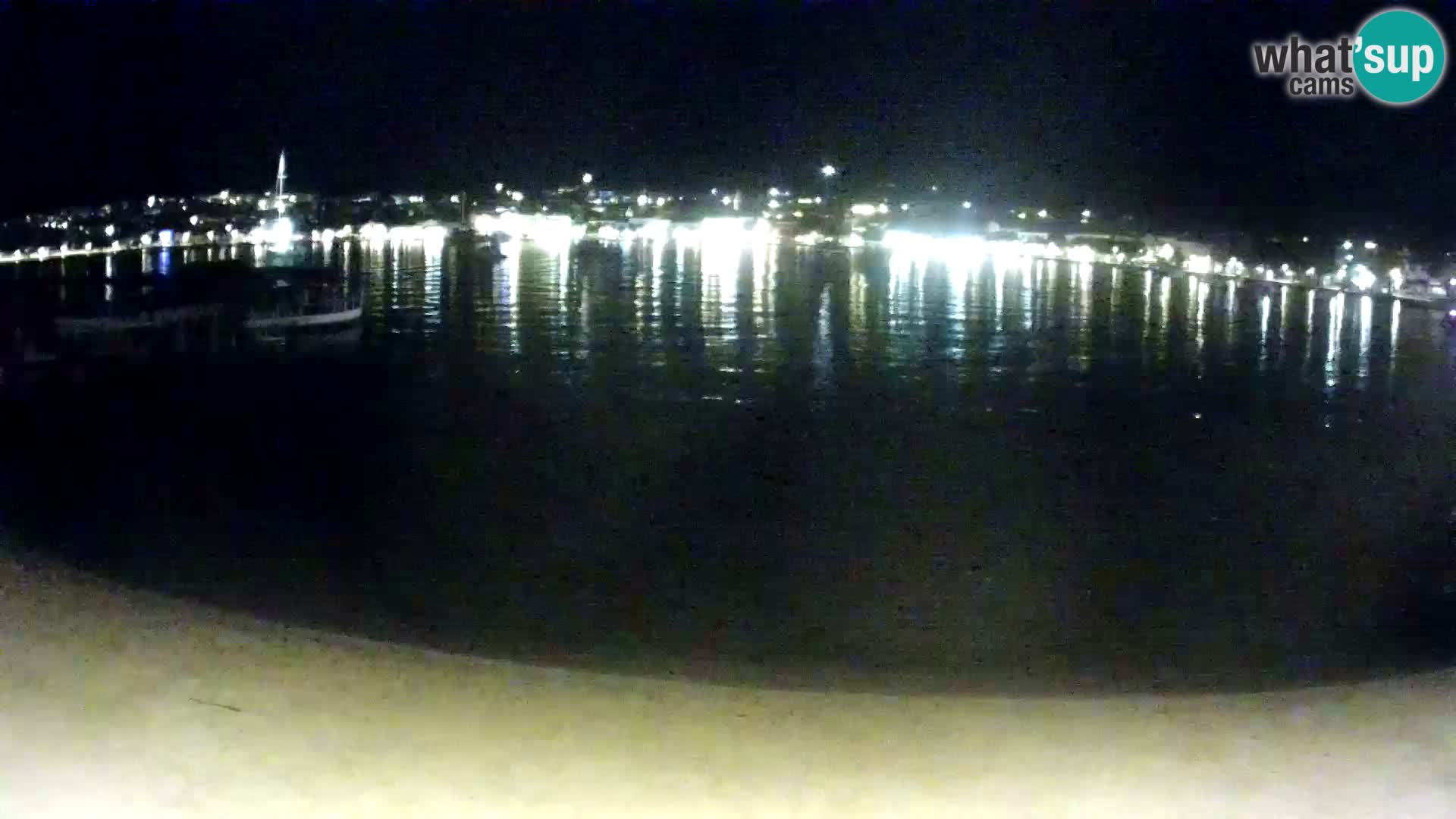 Novalja livecam – plage de la ville