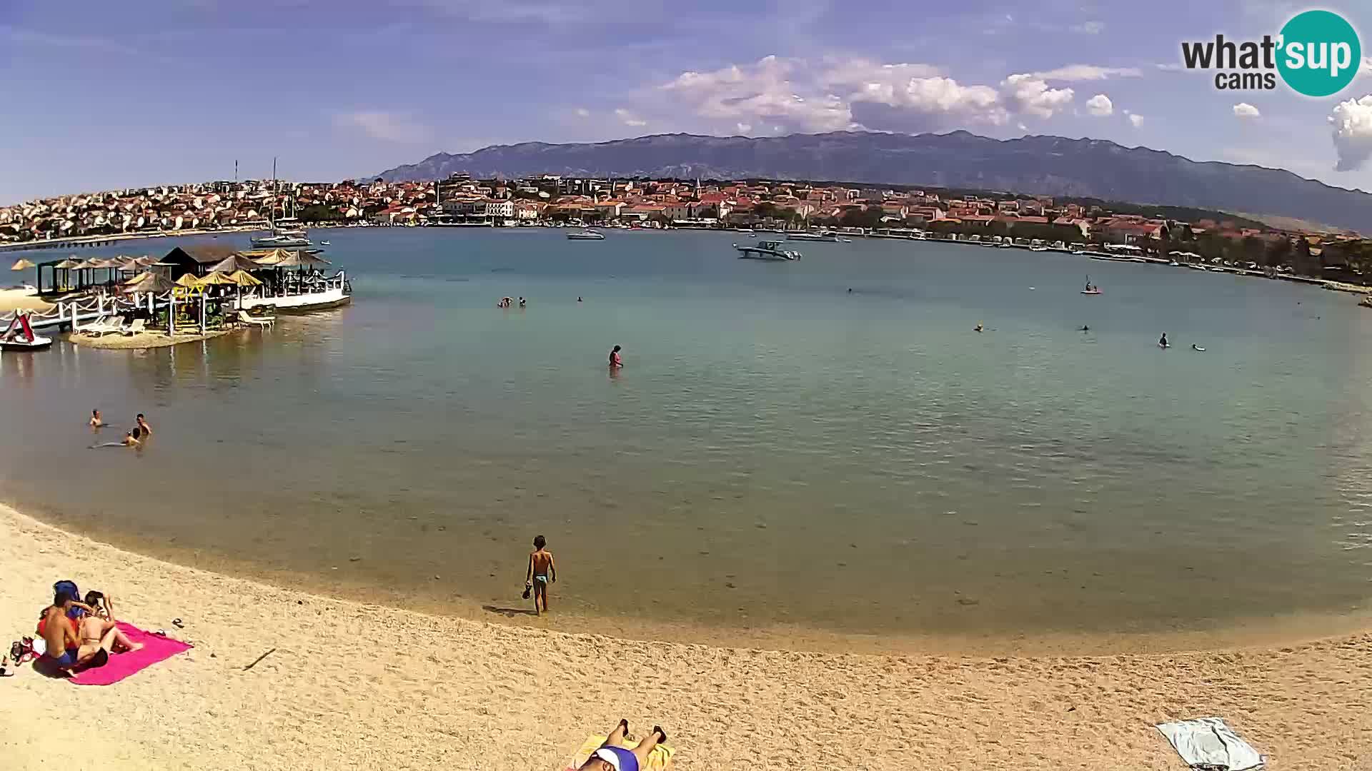 Webcam Novalja – Stadtstrand