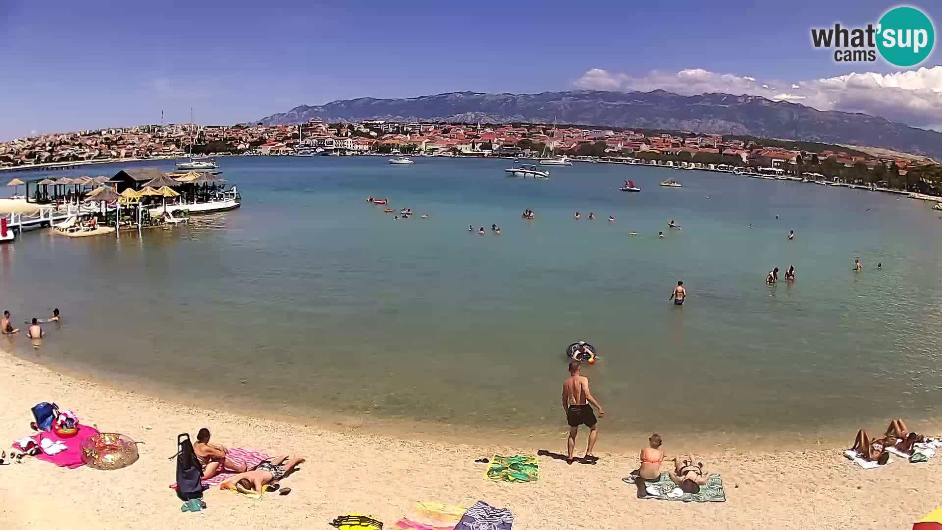 Webcam Novalja – Stadtstrand