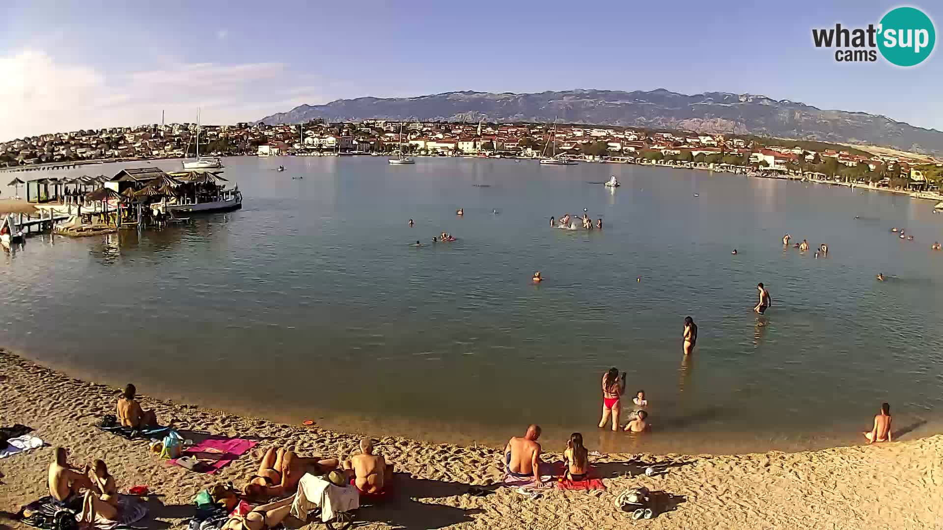 Novalja Kamera u živo – gradska plaža