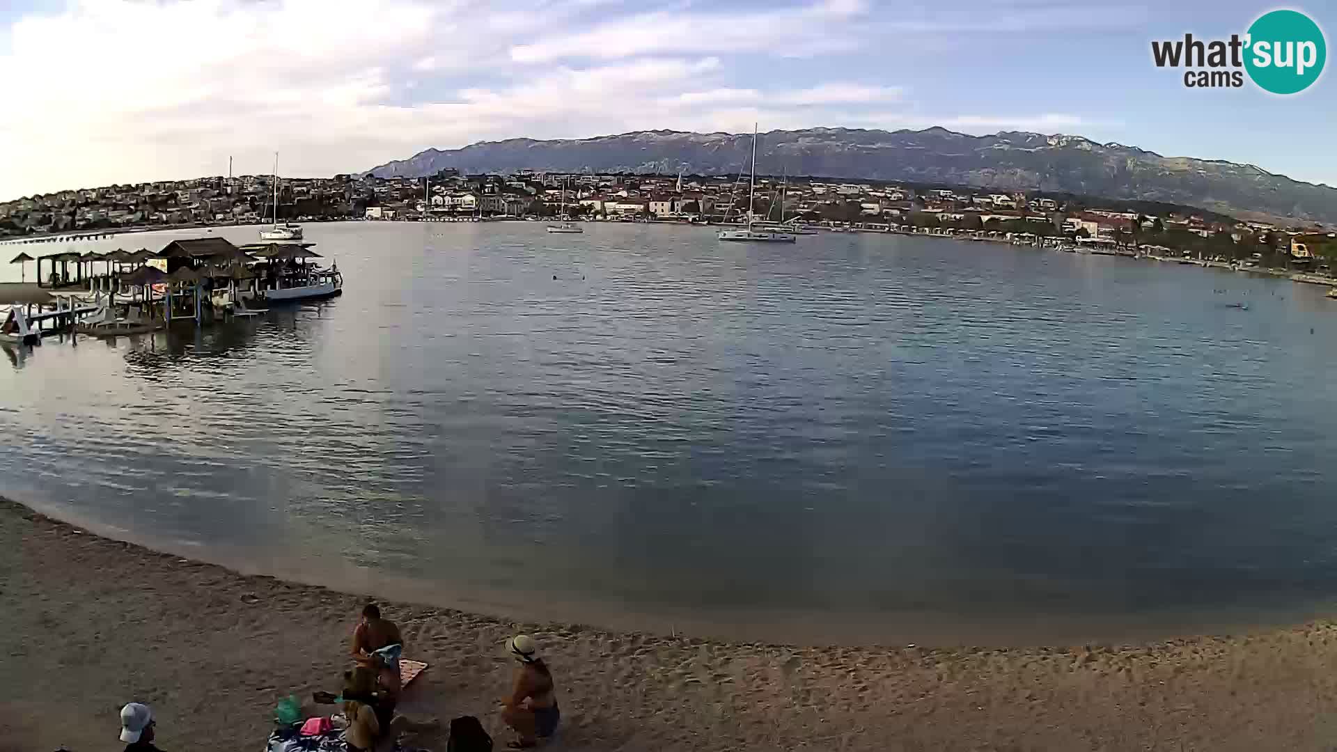 Novalja Kamera u živo – gradska plaža