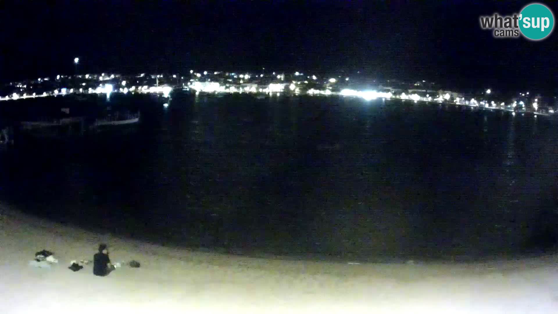 Live webcam Novalja – The Town beach