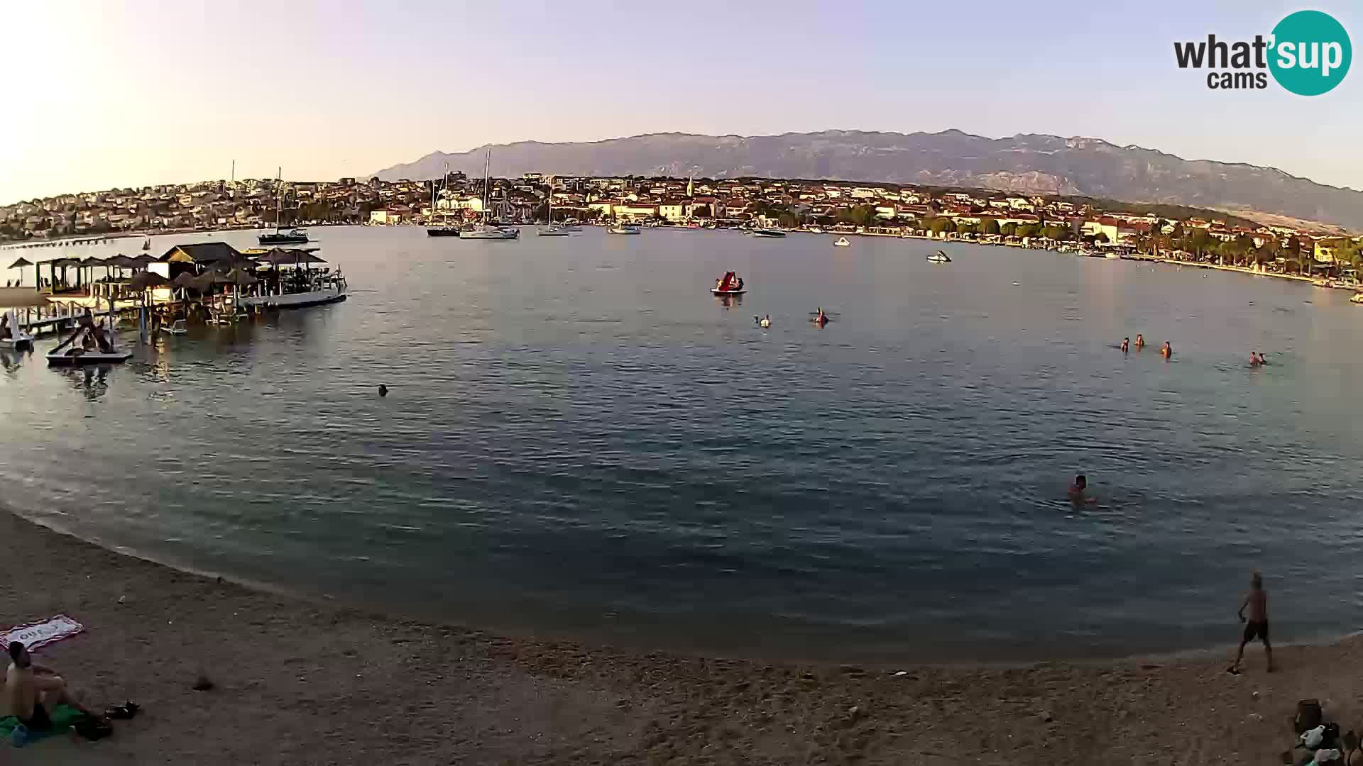 Novalja Kamera u živo – gradska plaža