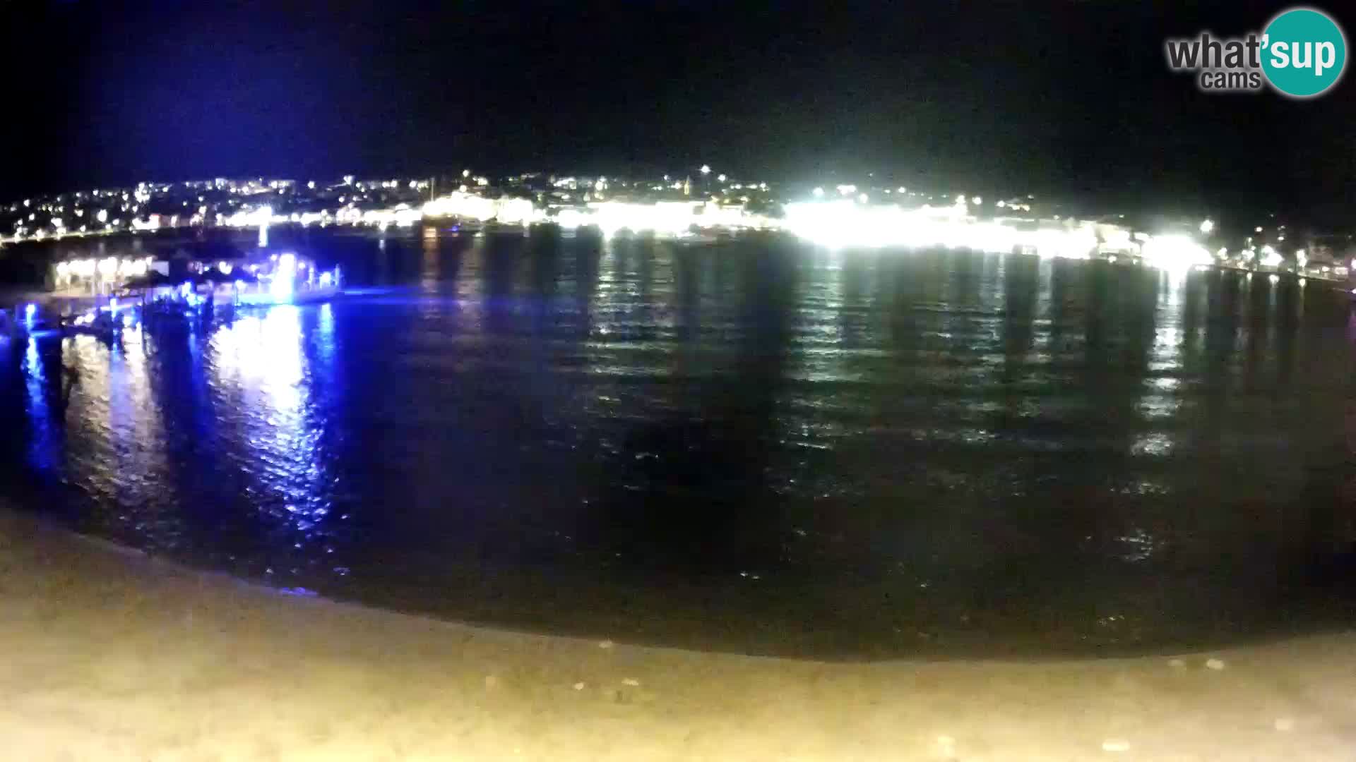 Novalja Kamera v živo – mestna plaža