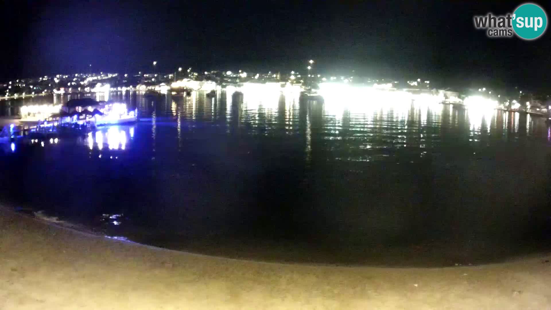 Novalja livecam – plage de la ville