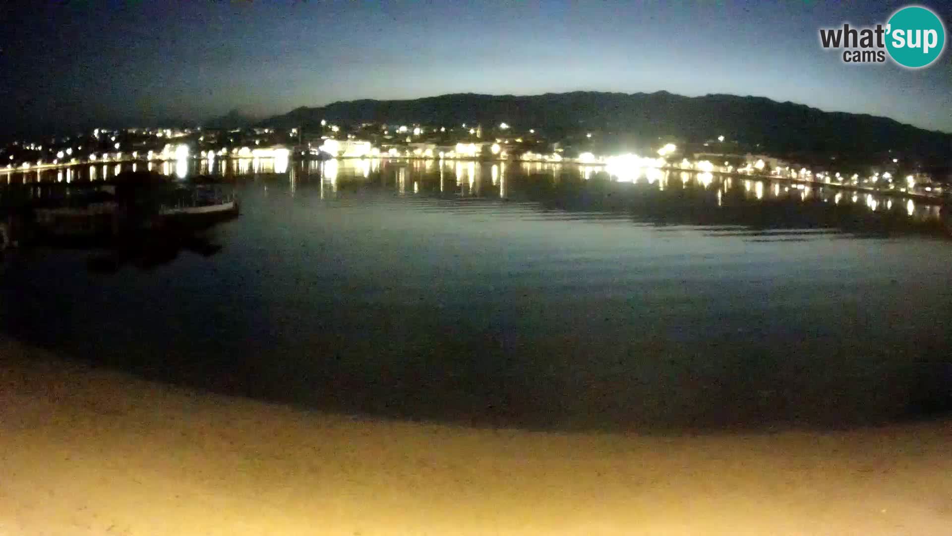 Novalja livecam – plage de la ville