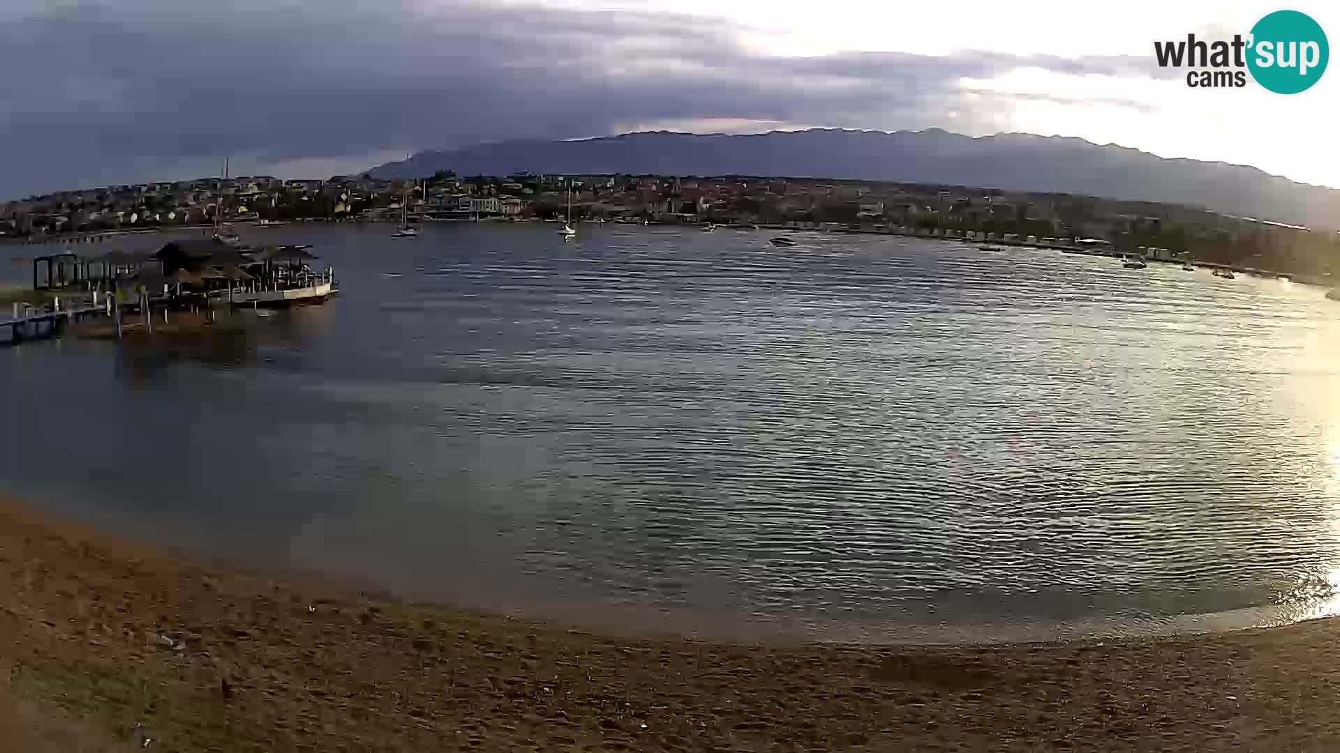 Novalja livecam – plage de la ville