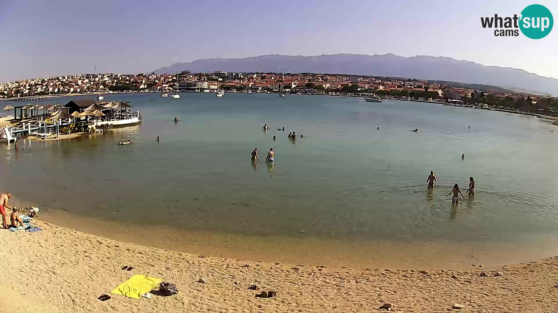 Webcam Novalja – Stadtstrand