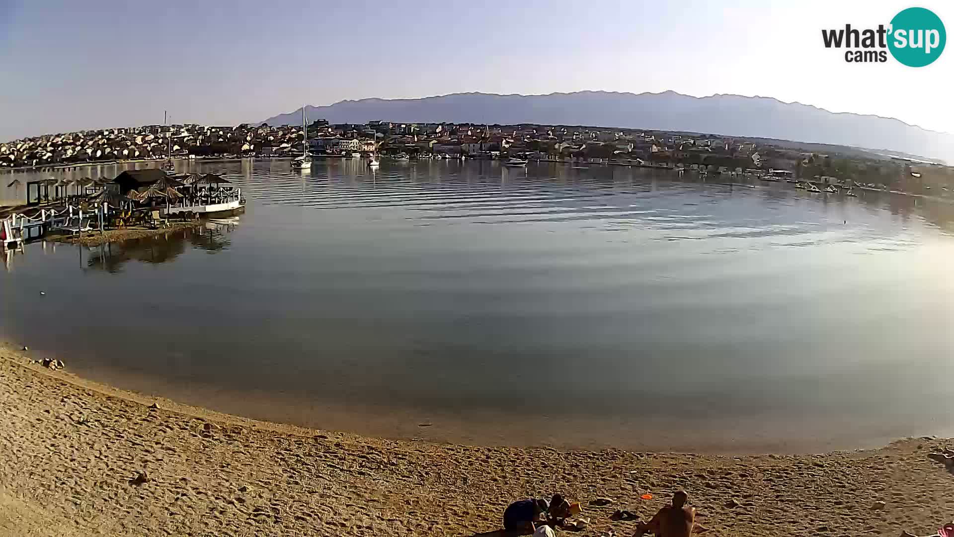 Novalja Kamera u živo – gradska plaža