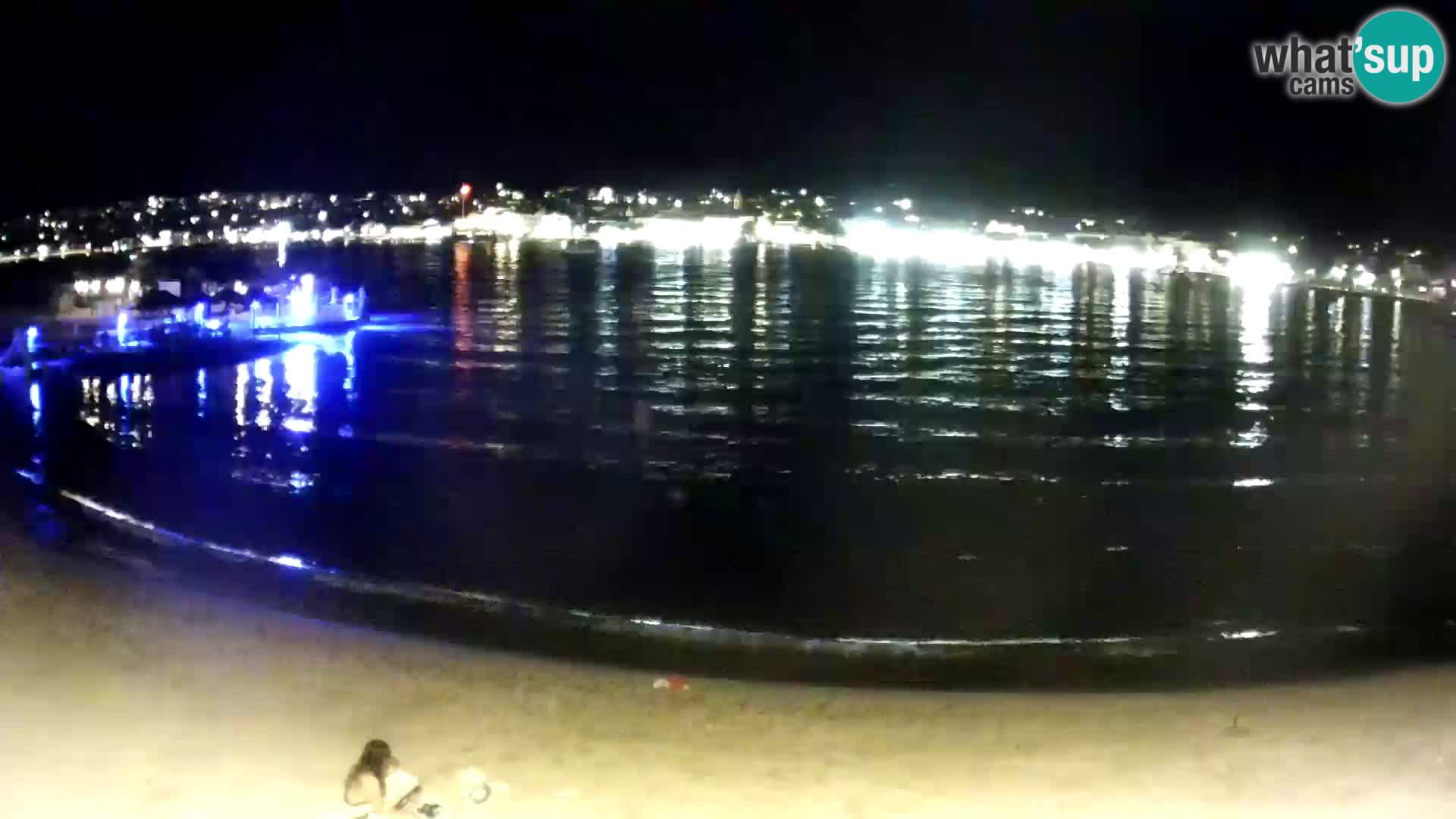 Novalja en vivo – playa de la ciudad