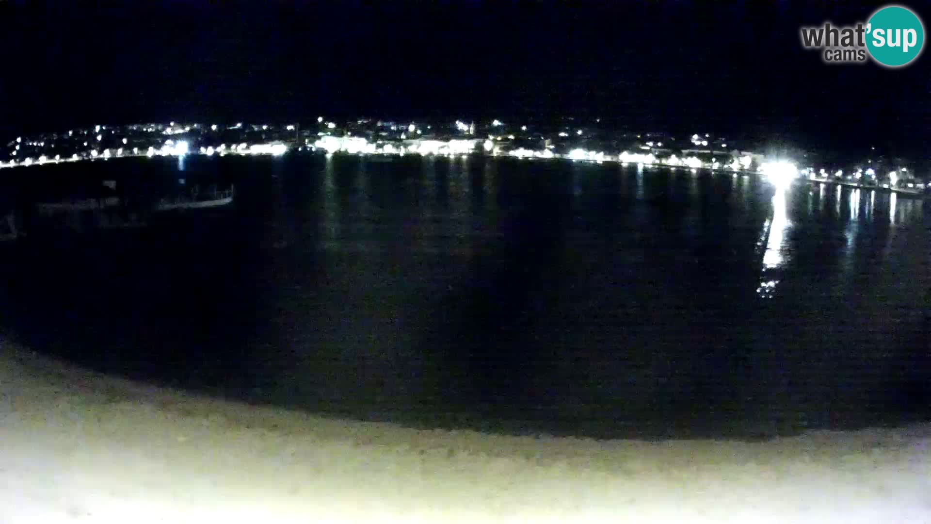 Live webcam Novalja – The Town beach