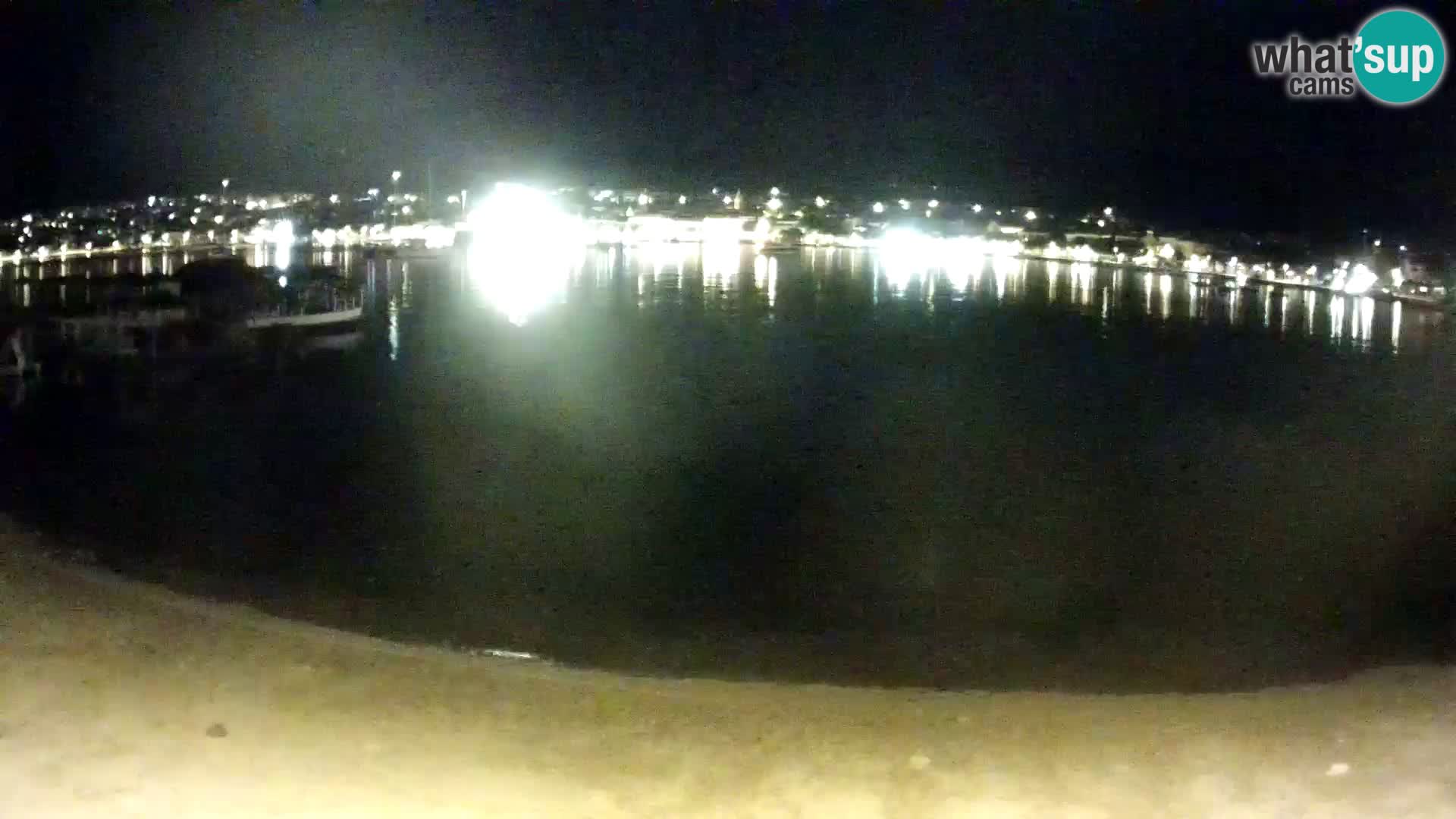 Live webcam Novalja – The Town beach