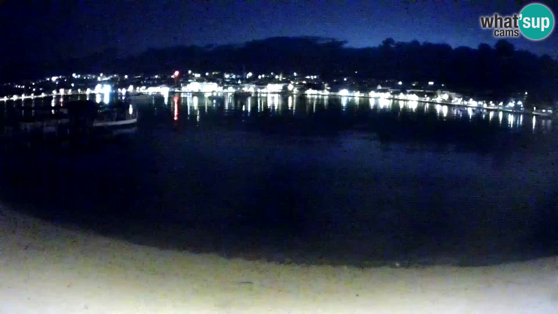 Novalja en vivo – playa de la ciudad
