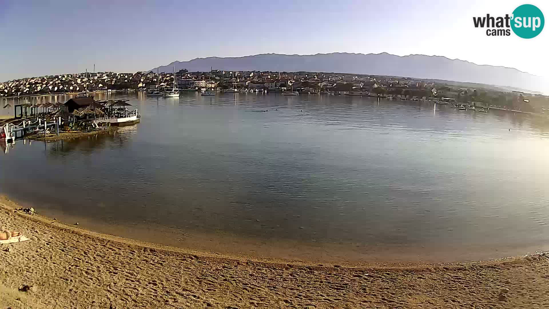 Webcam Novalja – Stadtstrand