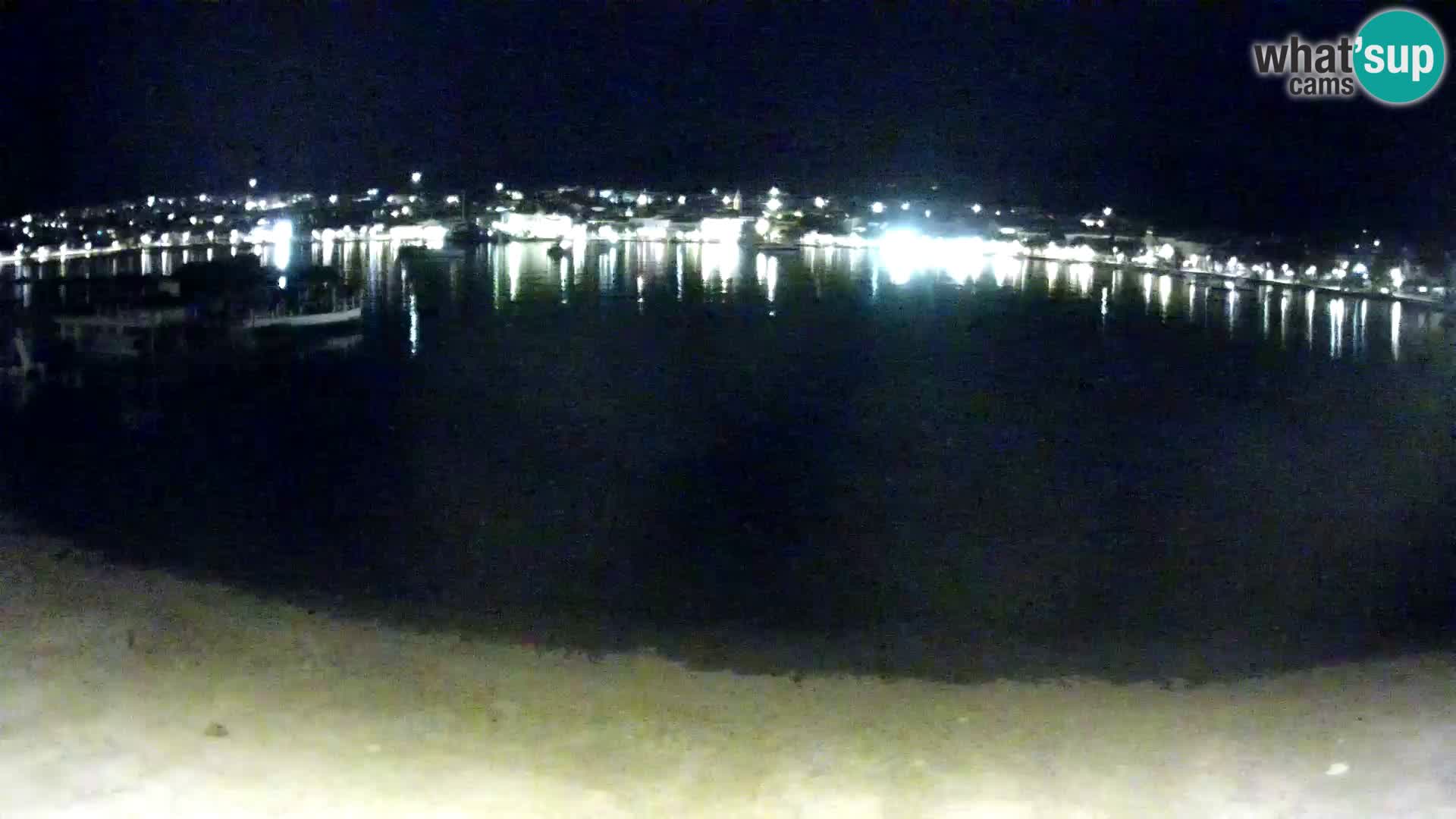 Novalja livecam – plage de la ville