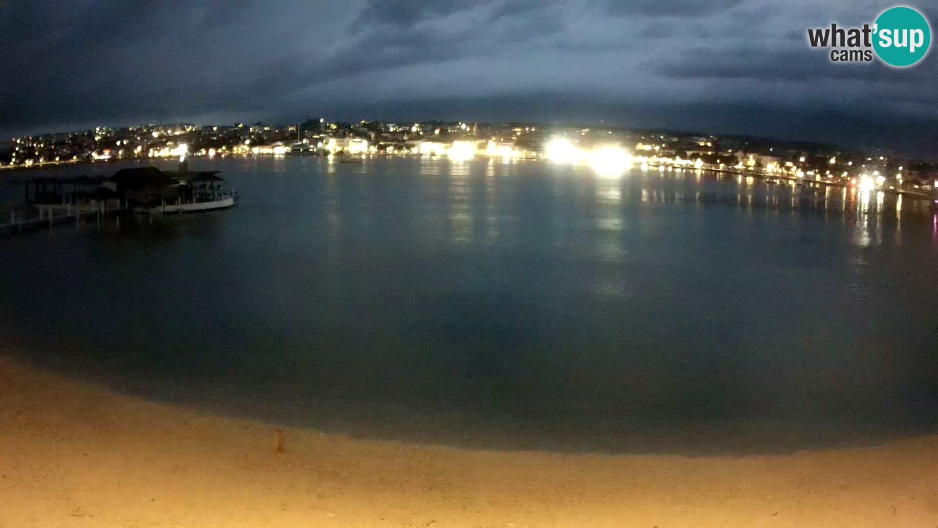 Live webcam Novalja – The Town beach