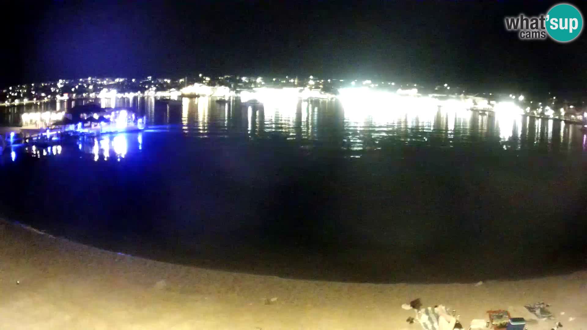Live webcam Novalja – The Town beach