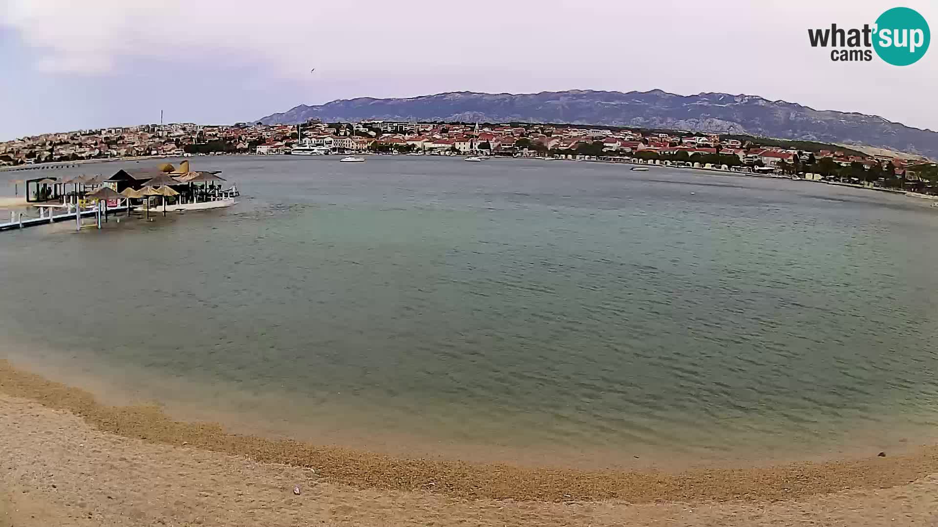Novalja Kamera u živo – gradska plaža