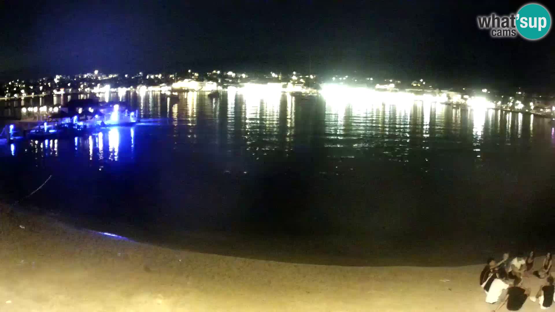 Live webcam Novalja – The Town beach
