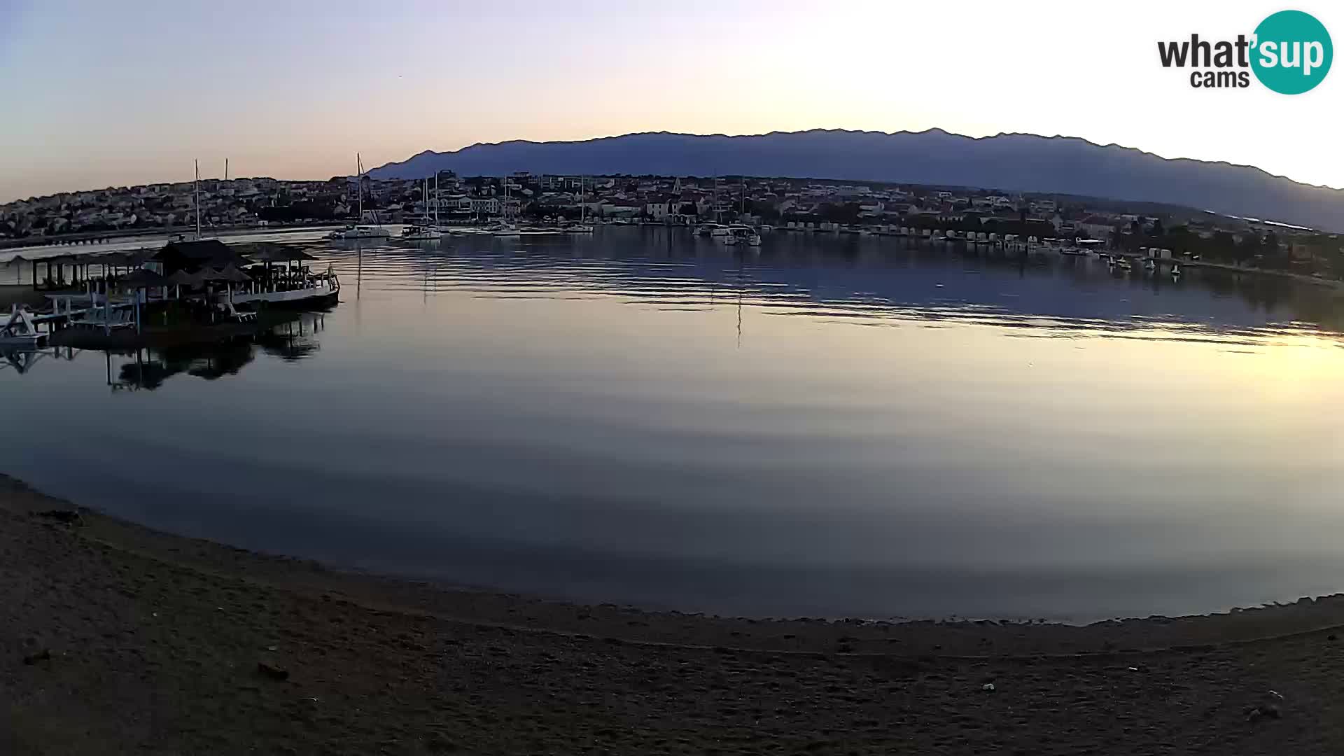 Webcam Novalja – Stadtstrand