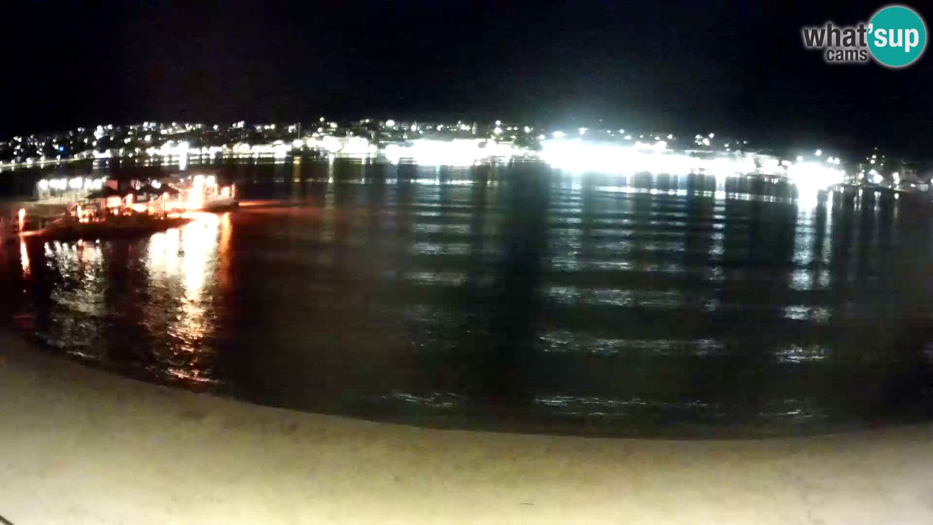 Novalja Kamera v živo – mestna plaža