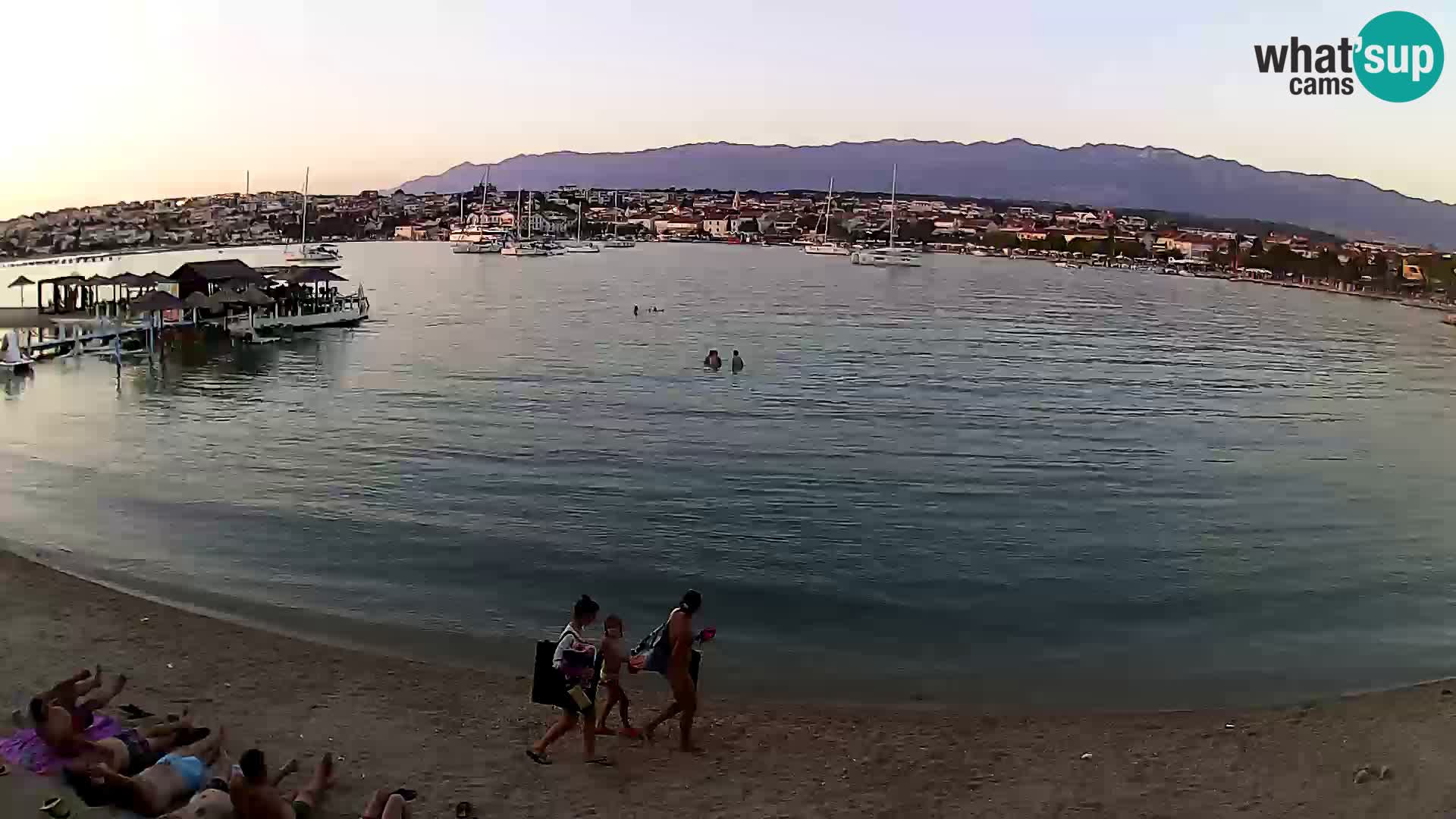 Novalja Kamera u živo – gradska plaža