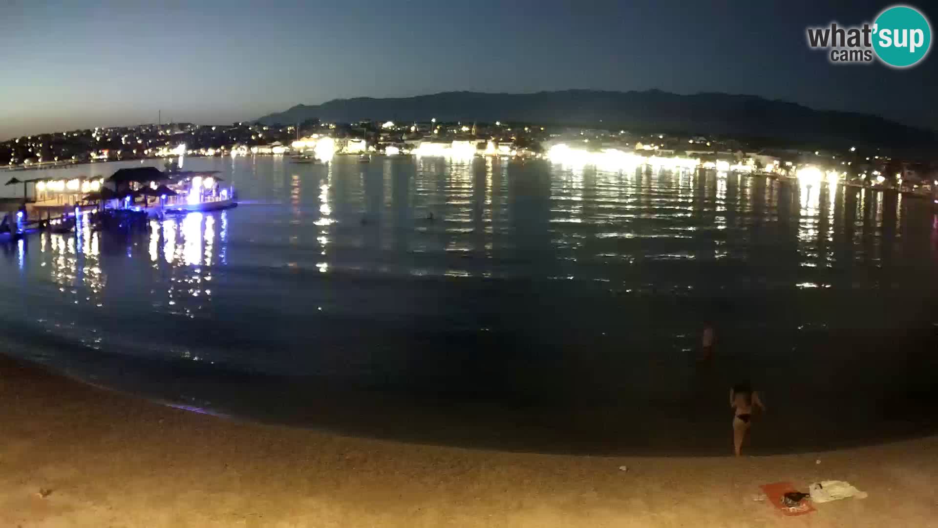 Novalja Kamera u živo – gradska plaža